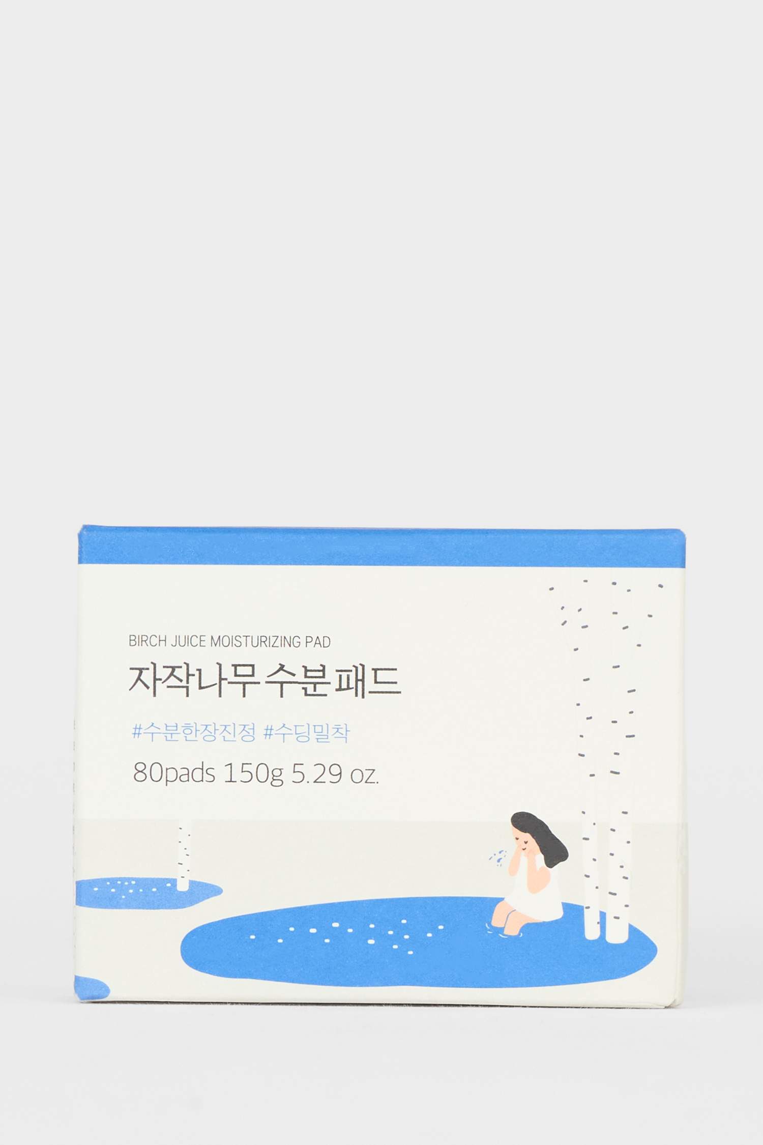 Round Lab - Birch Juice Moisturizing Pad (Yoğun Nemlendirici ve Pürüz & Siyah Nokta Karşıtı Huş Özlü Bakım Pedleri) 150gr (80'li)