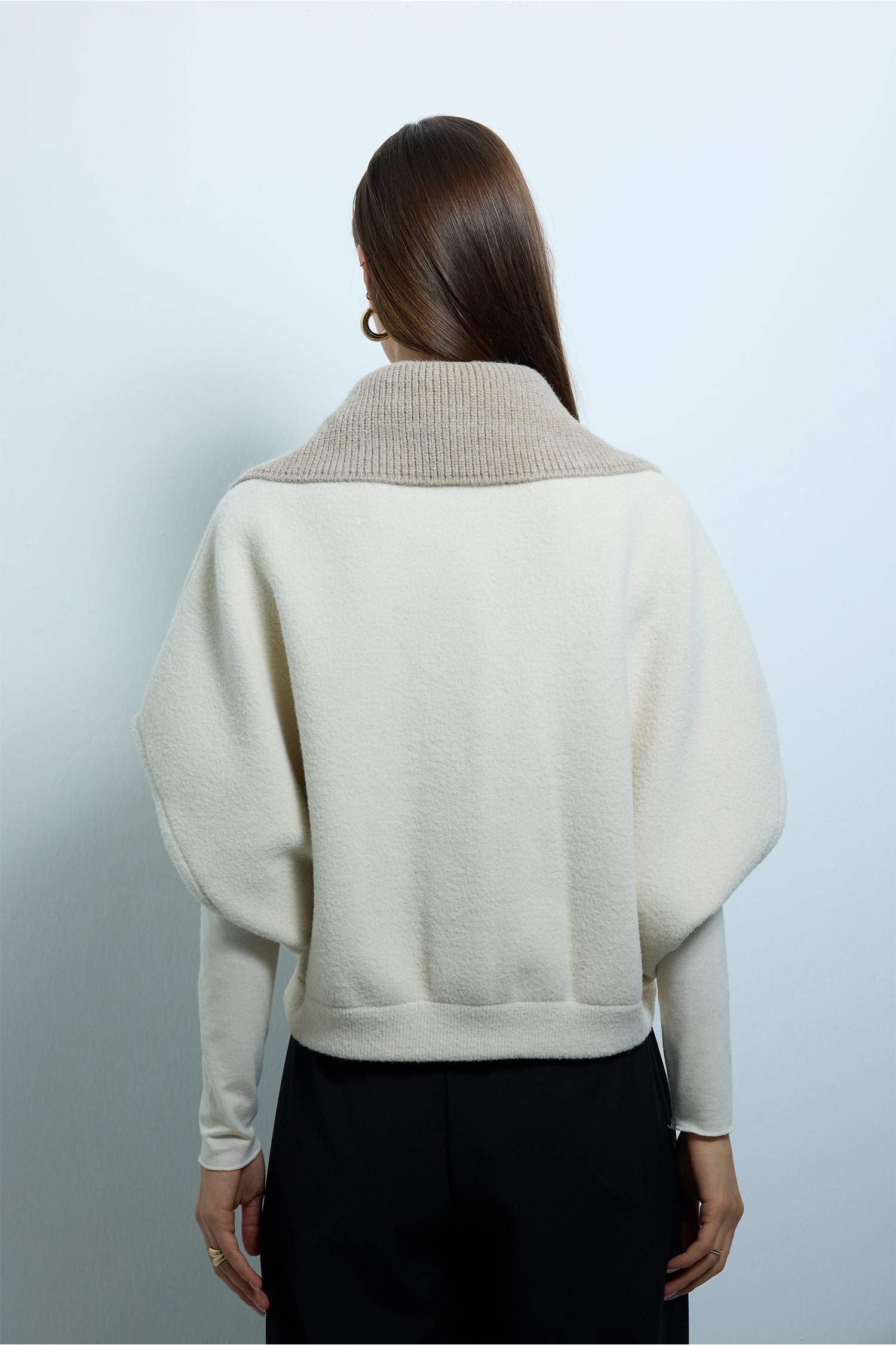 جاكيت صوف اوفر سايز