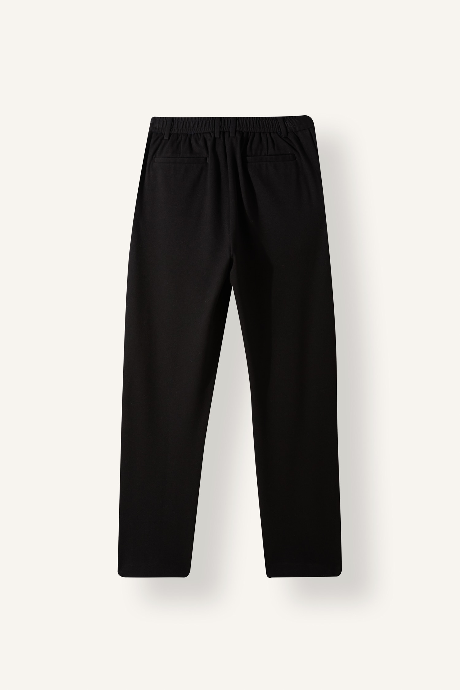 DeFacto Regular Fit Beli Lastikli Düz Paça Pantolon görsel 2