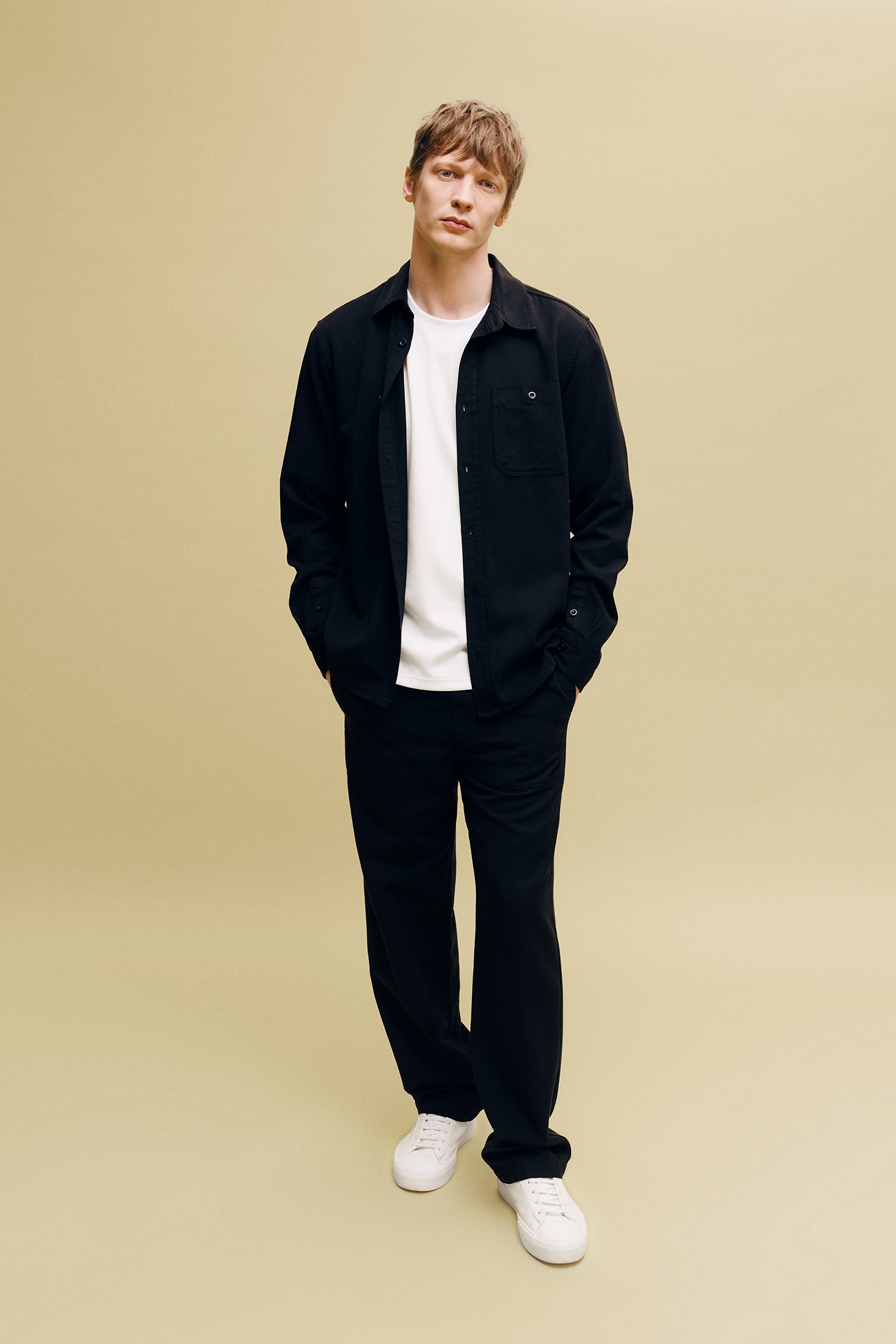 DeFacto REGULAR FIT Premium Twill Gömlek görsel 2