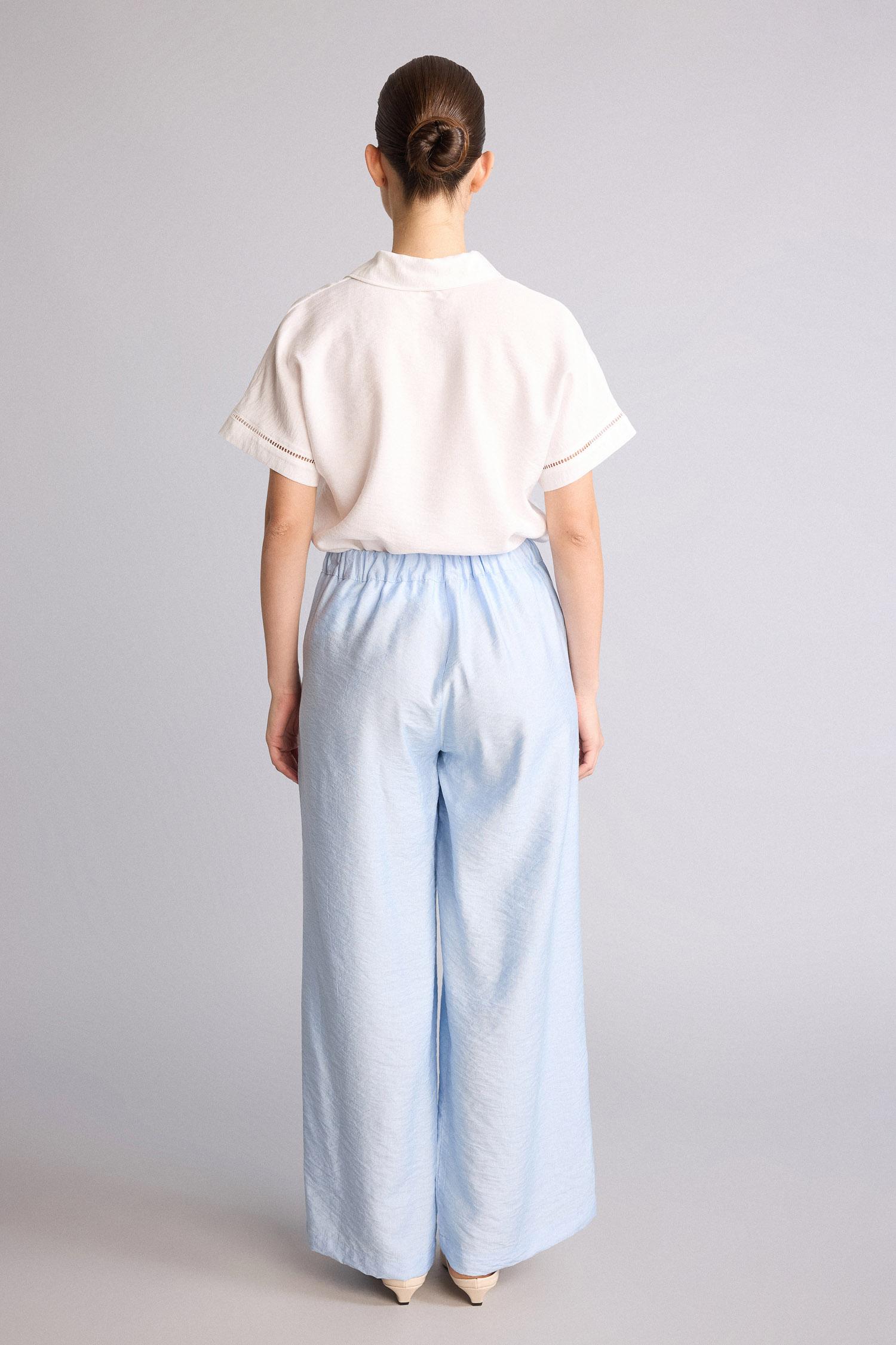 DeFacto Regular Fit Geniş Paça Pantolon görsel 4