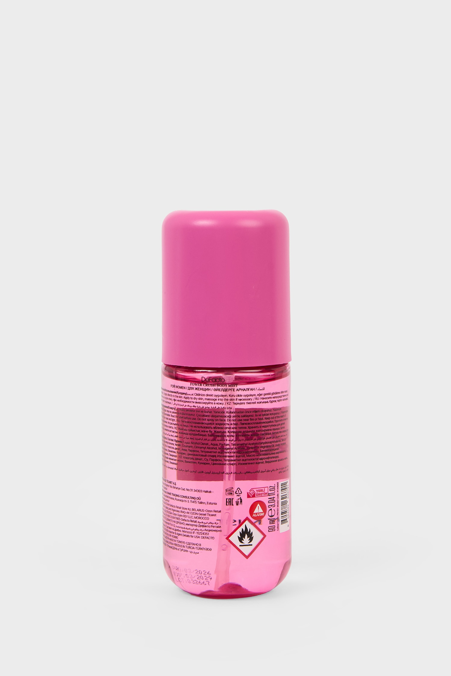 DeFacto Kadın Gourmand - Fruity 90 ml Vücut Spreyi görsel 3