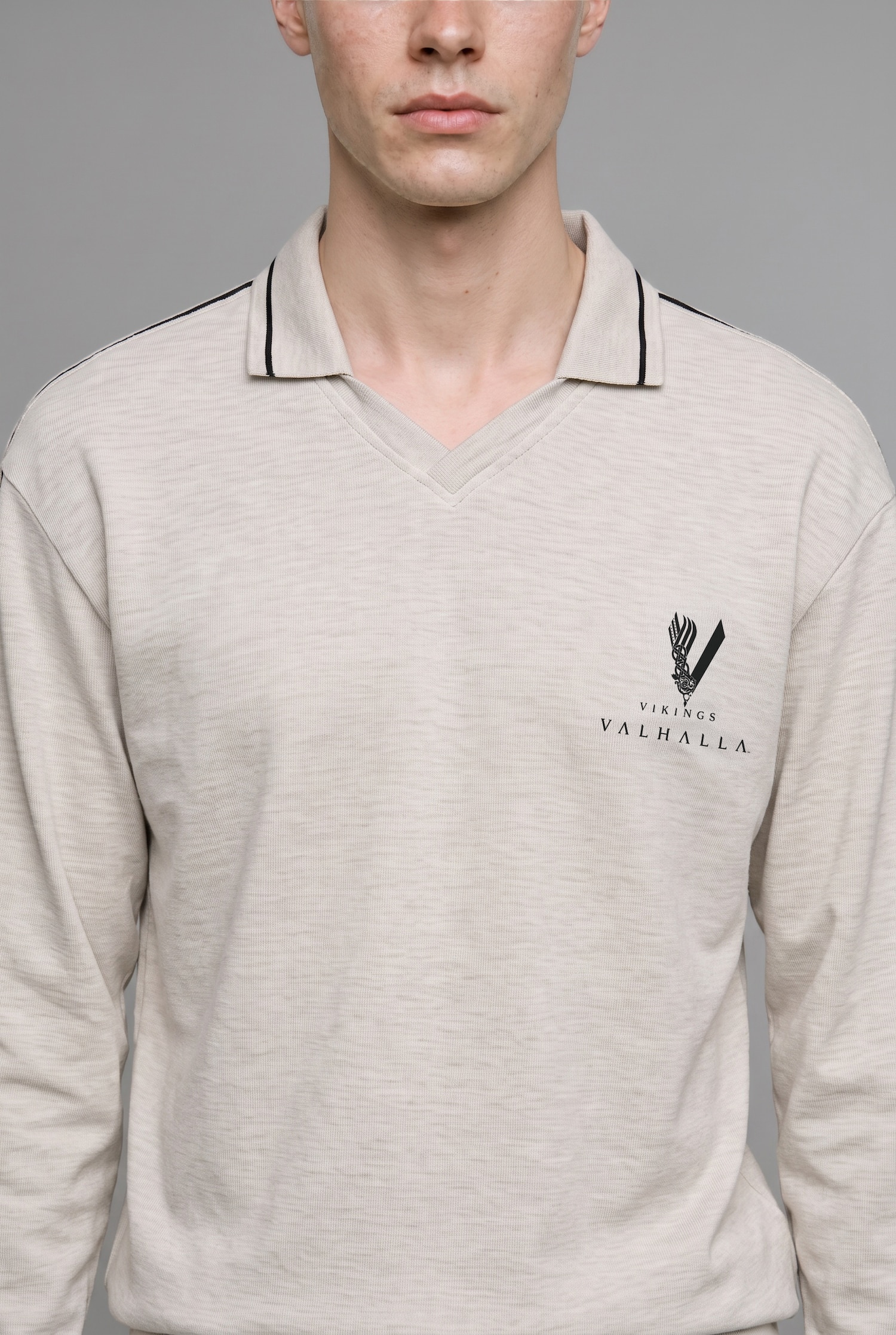 DeFacto Vıkıngs Valhalla Boxy Fıt Sweatshırt görsel 5