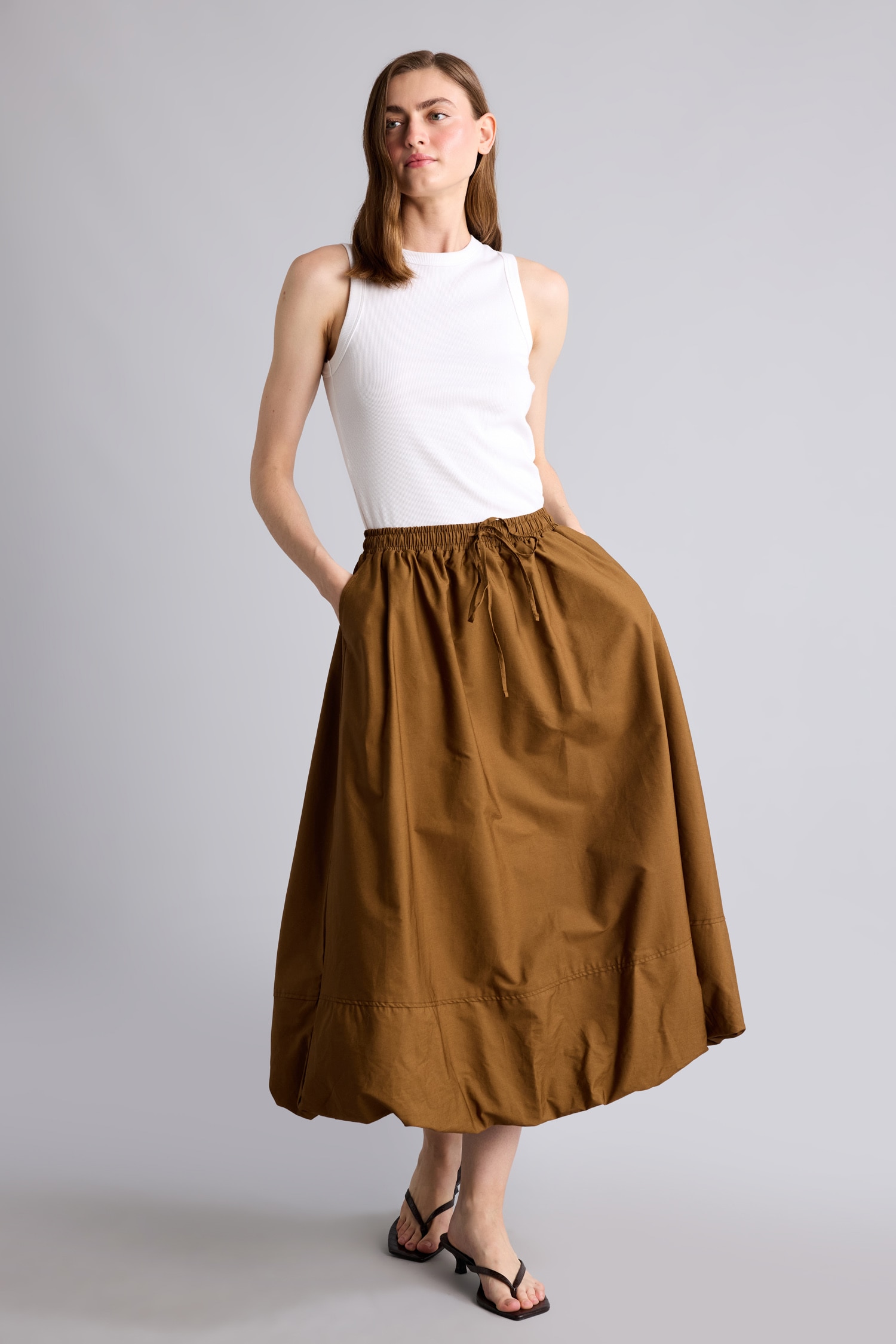 DeFacto Balloon Fit Poplin Etek