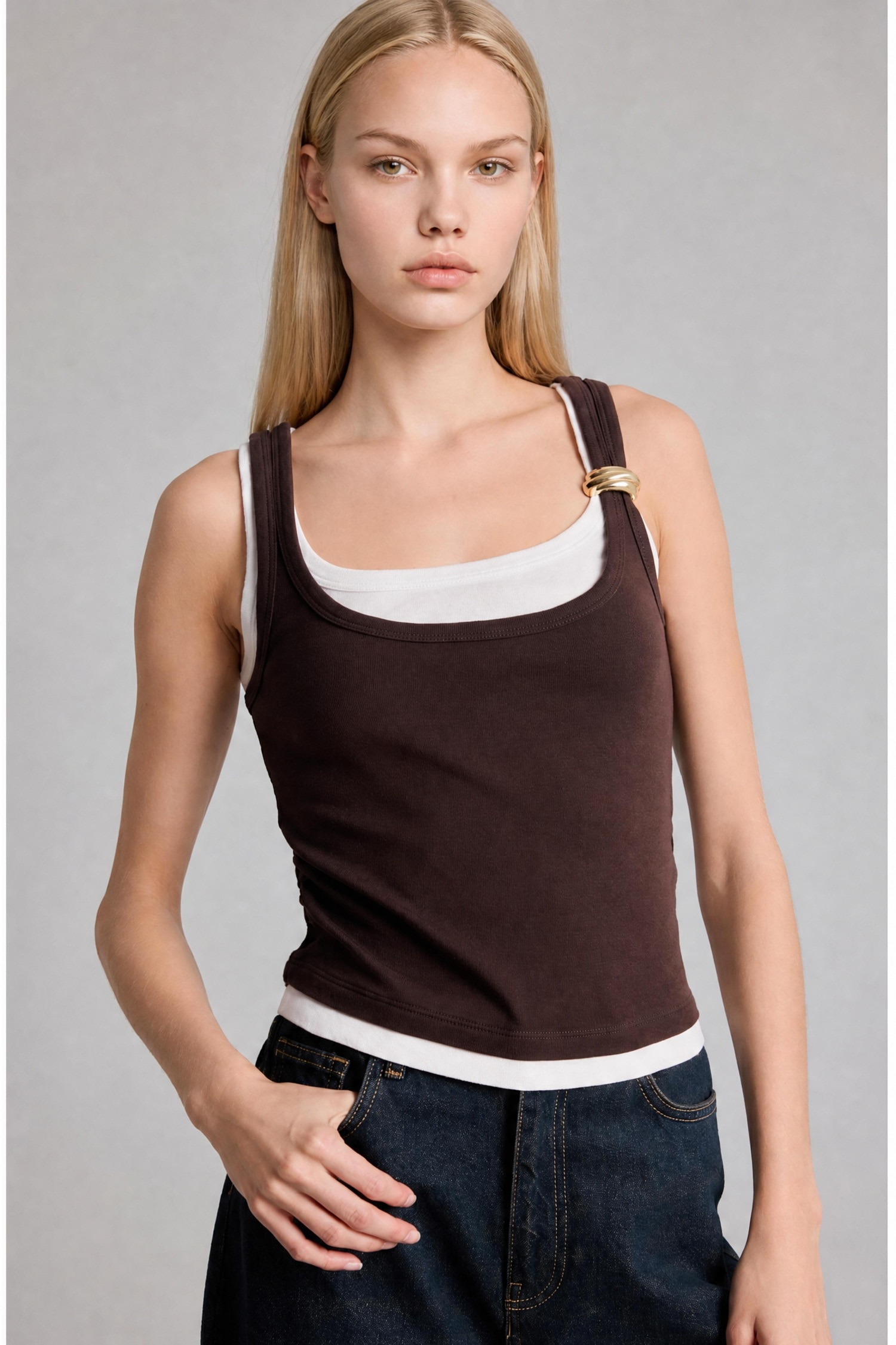 DeFacto %100 Pamuk Slim Fit Atlet görsel 3