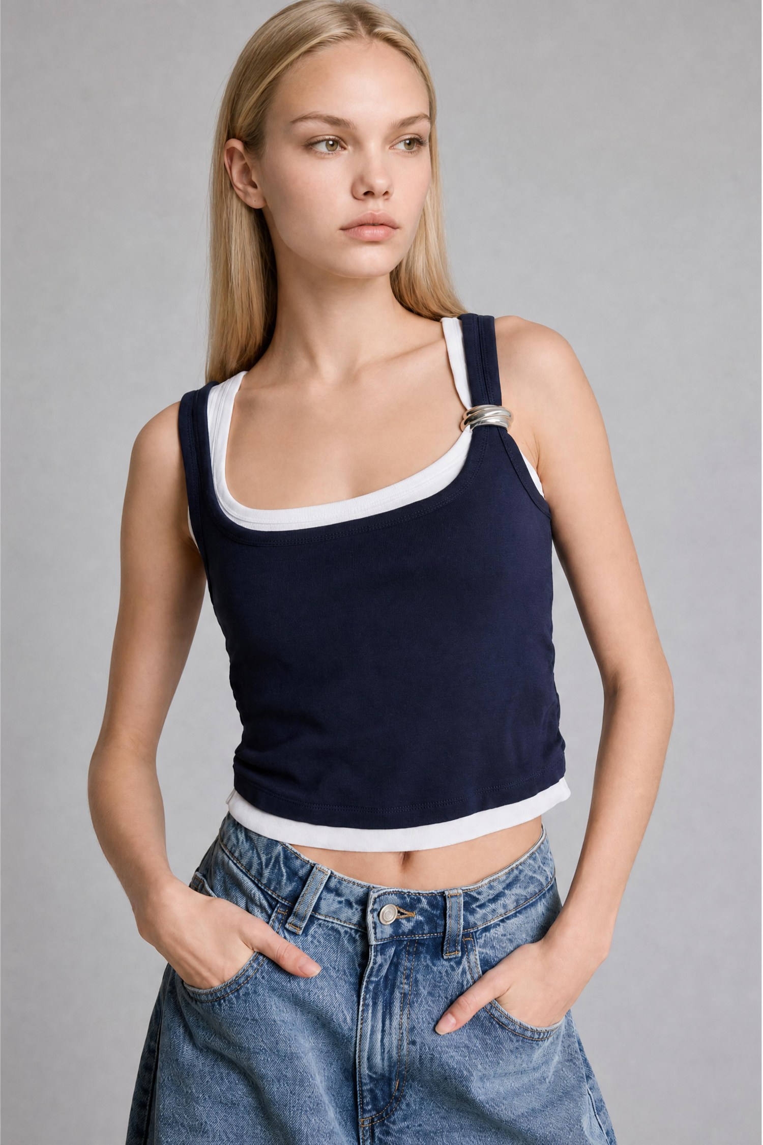 DeFacto %100 Pamuk Slim Fit Atlet