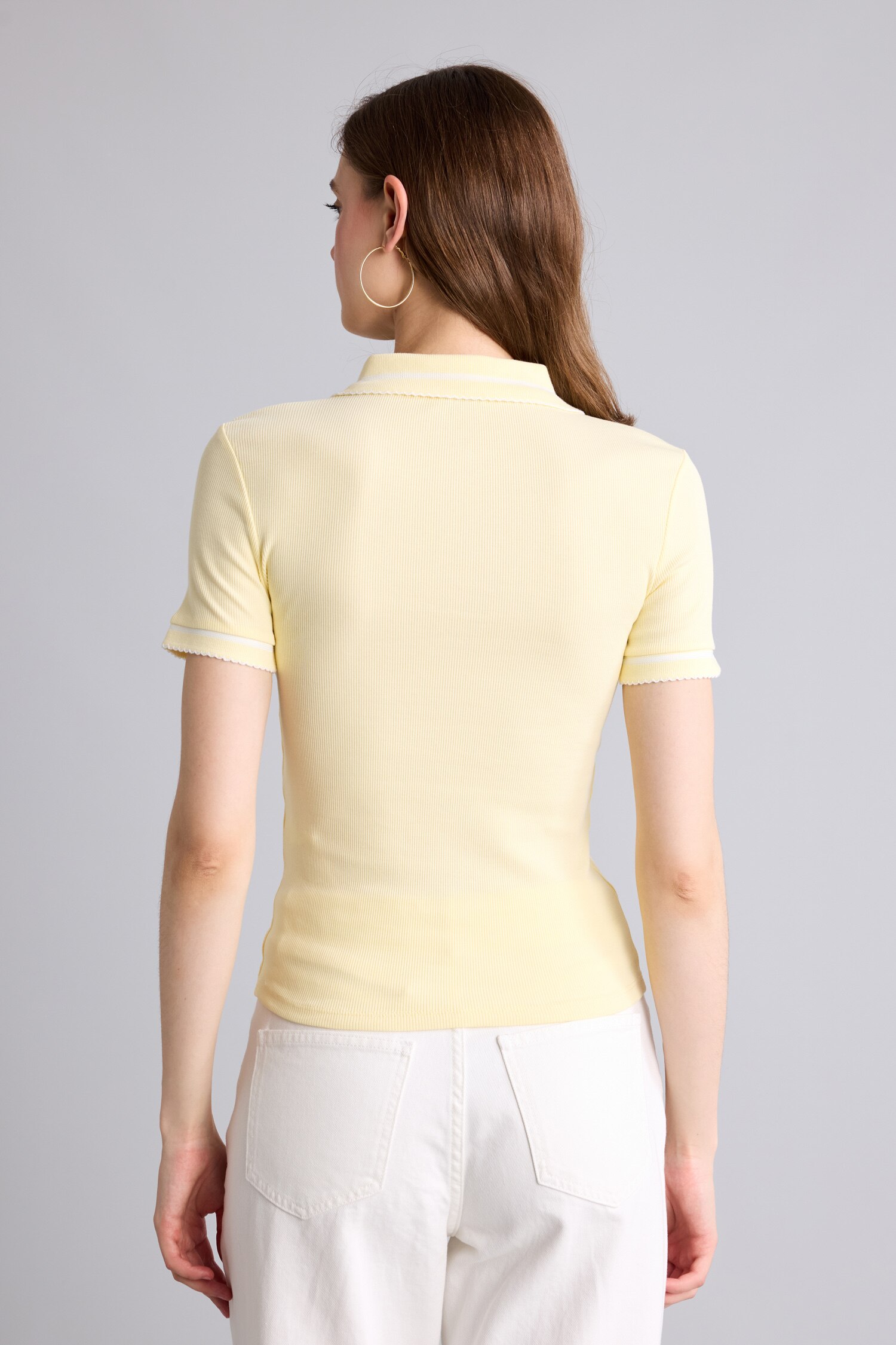 DeFacto Regular Fit Polo Tişört görsel 5
