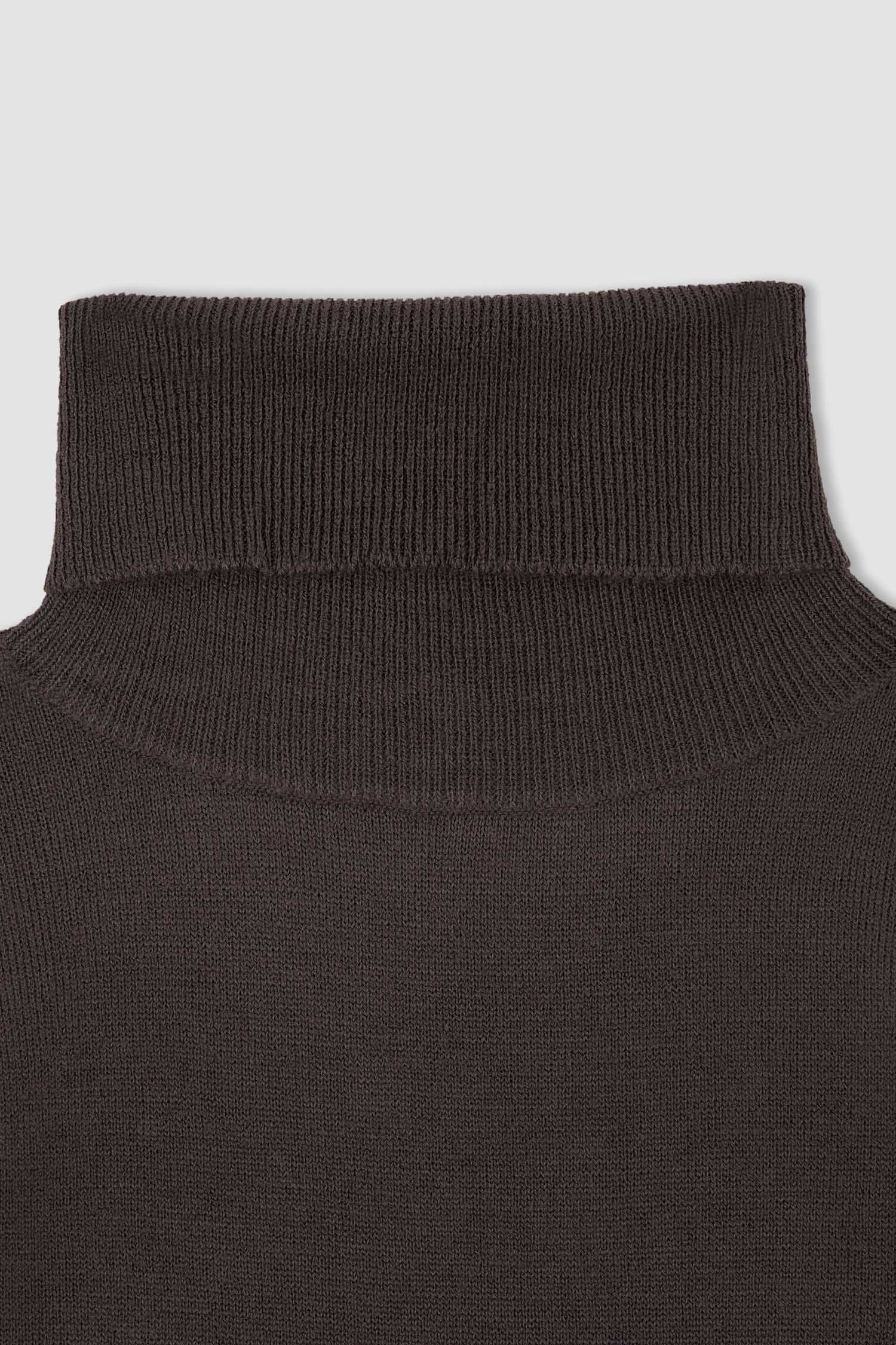 Pull Femme Col Tortue Métallisé Doré Cable & Gauge - Taille M, Camel, Neuf Avec étiquette