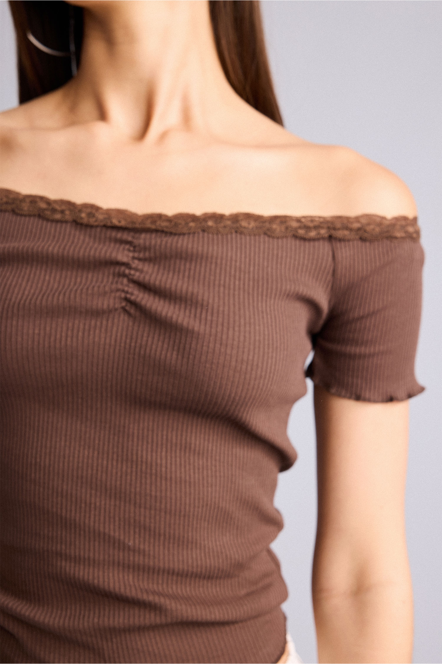 DeFacto Fitted Kısa kollu Kaşkorse Tişört görsel 4