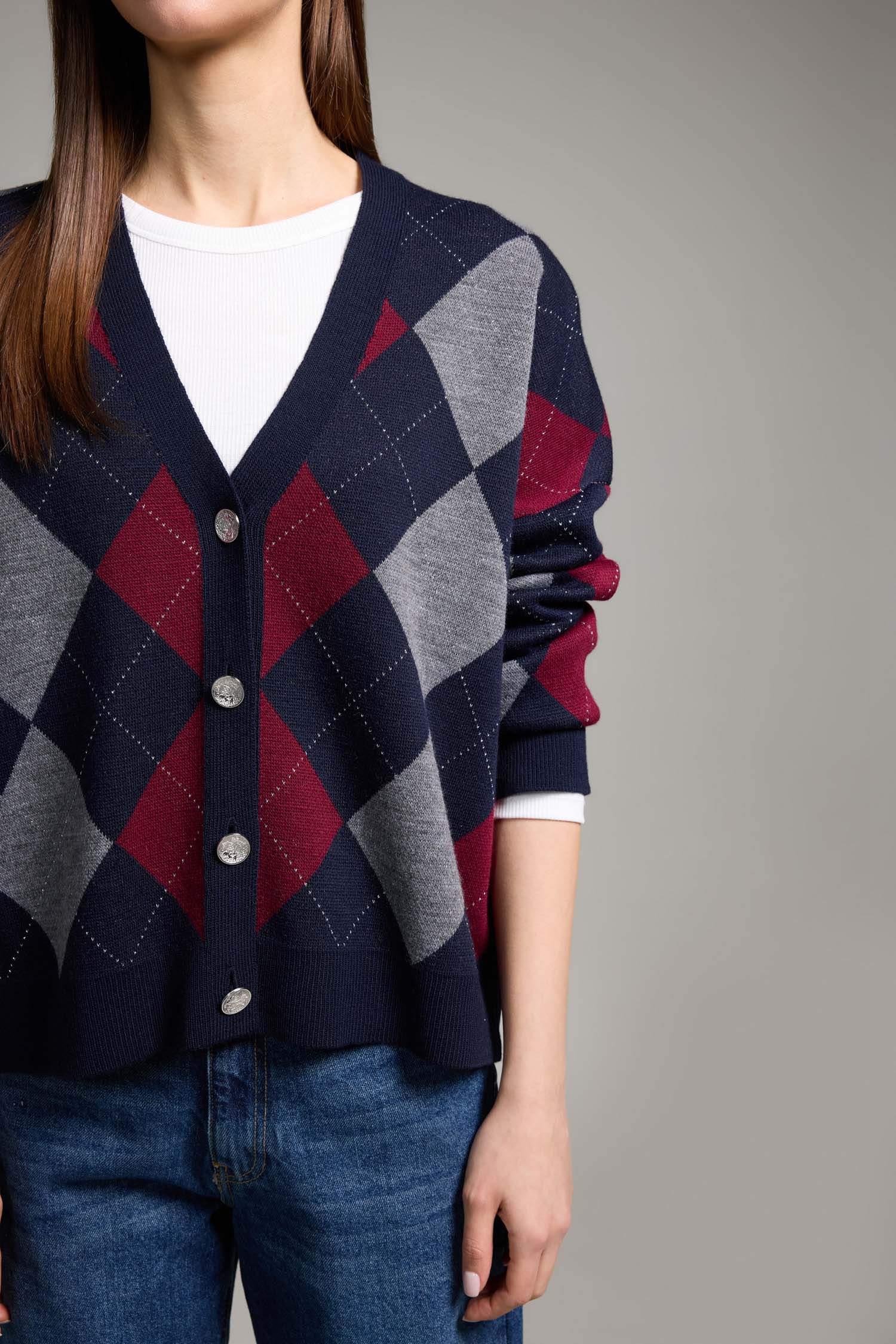 Regular Fıt V Yaka Hırka