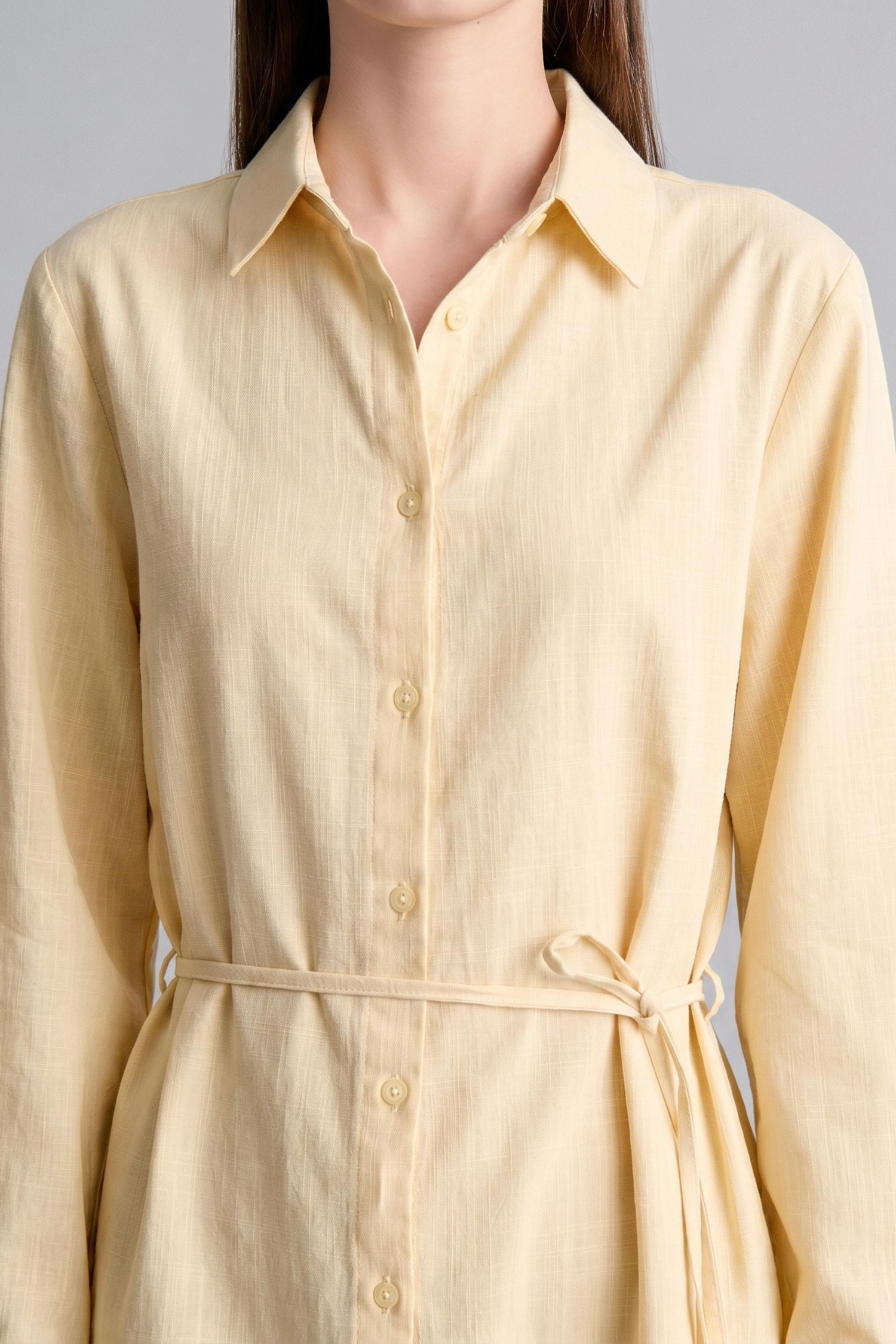 DeFacto %100 Pamuk Regular Fit Flamlı Tunik görsel 4