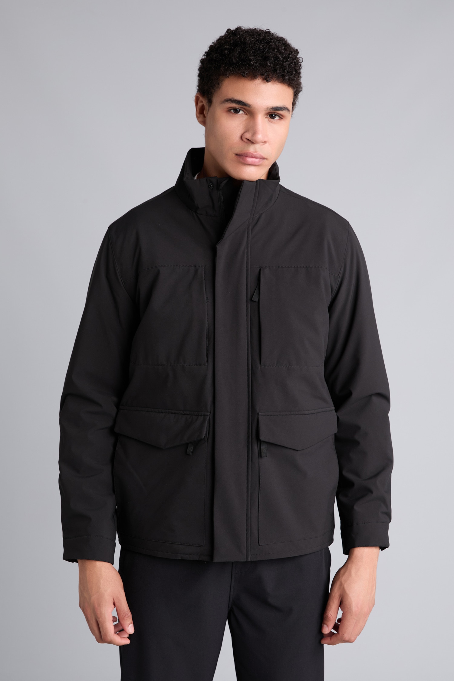 DeFacto Regular Fit Rüzgar Geçirmez Su İtici Mont görsel 3