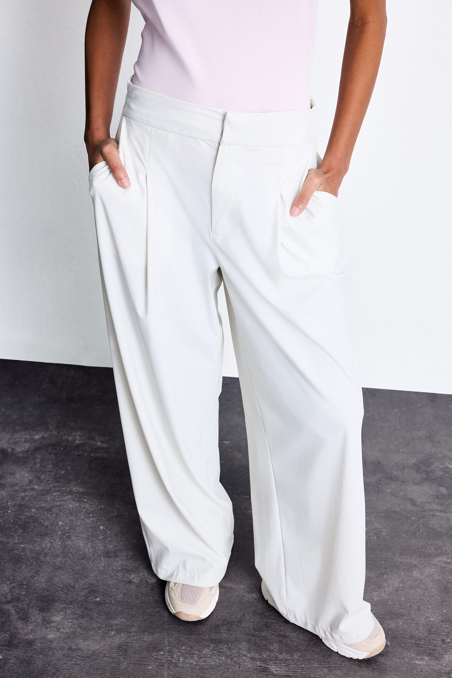 DeFacto Wide Leg Uzun Boy Pantolon görsel 4
