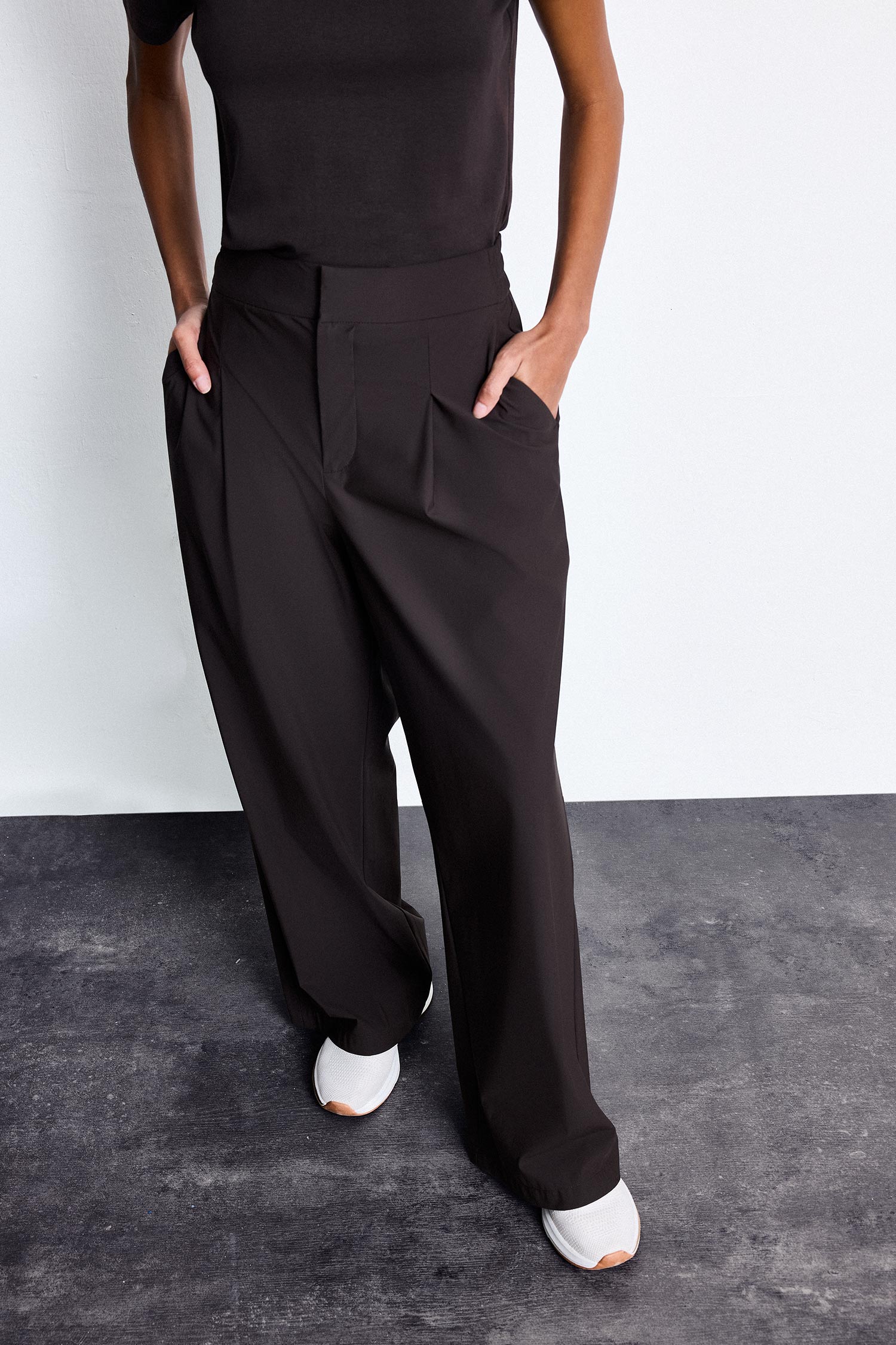 DeFacto Wide Leg Uzun Boy Pantolon görsel 4