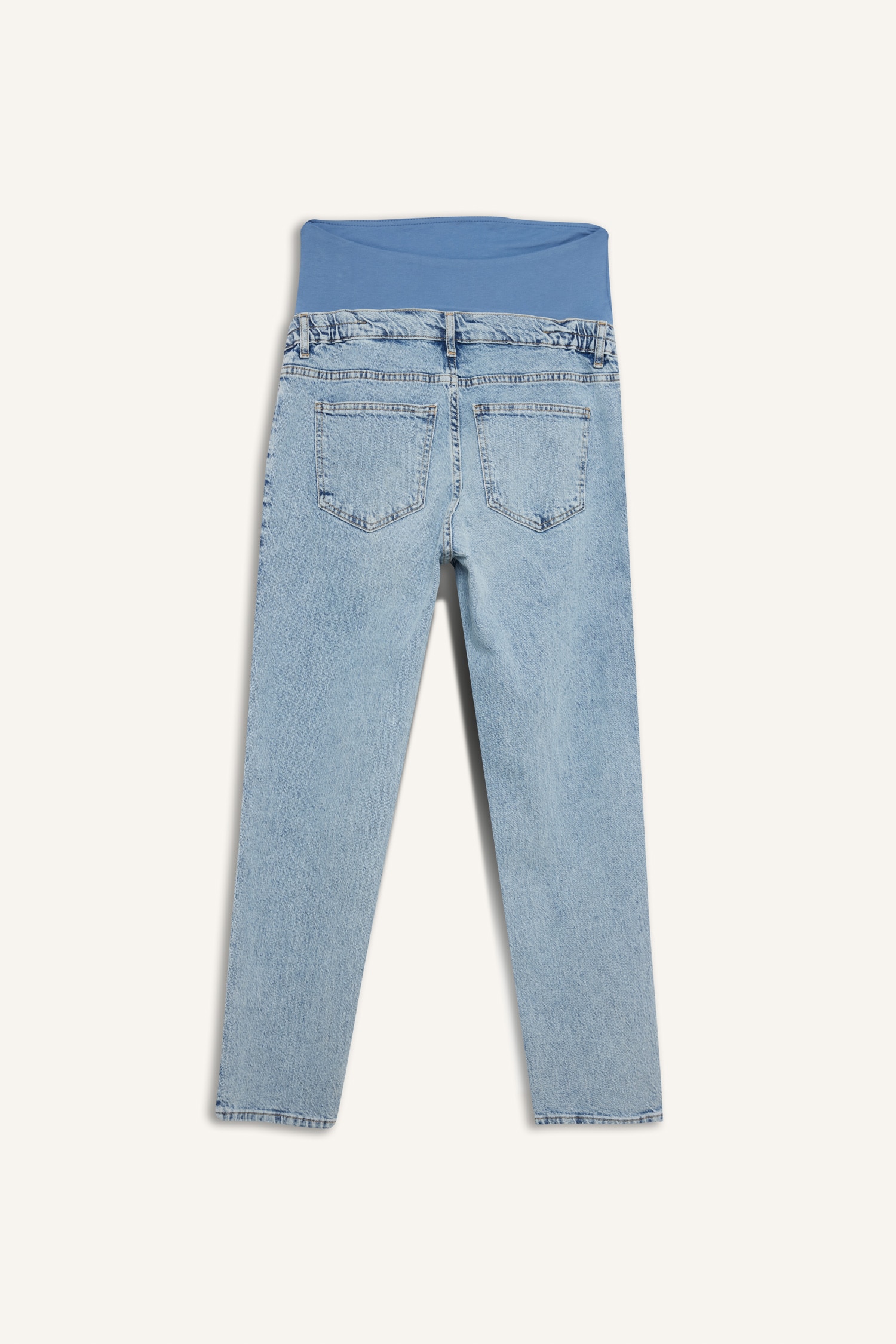 DeFacto Straight Fit Bilek boy Hamile Jean Pantolon görsel 3