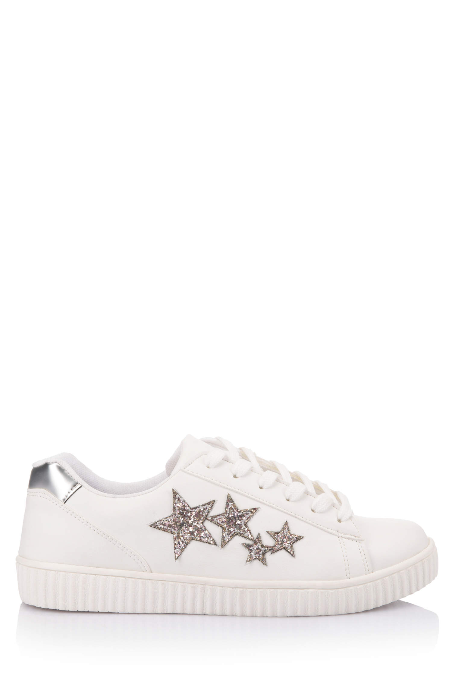 Defacto Yıldız Desenli Fashion Sneakers Ayakkabı. 2