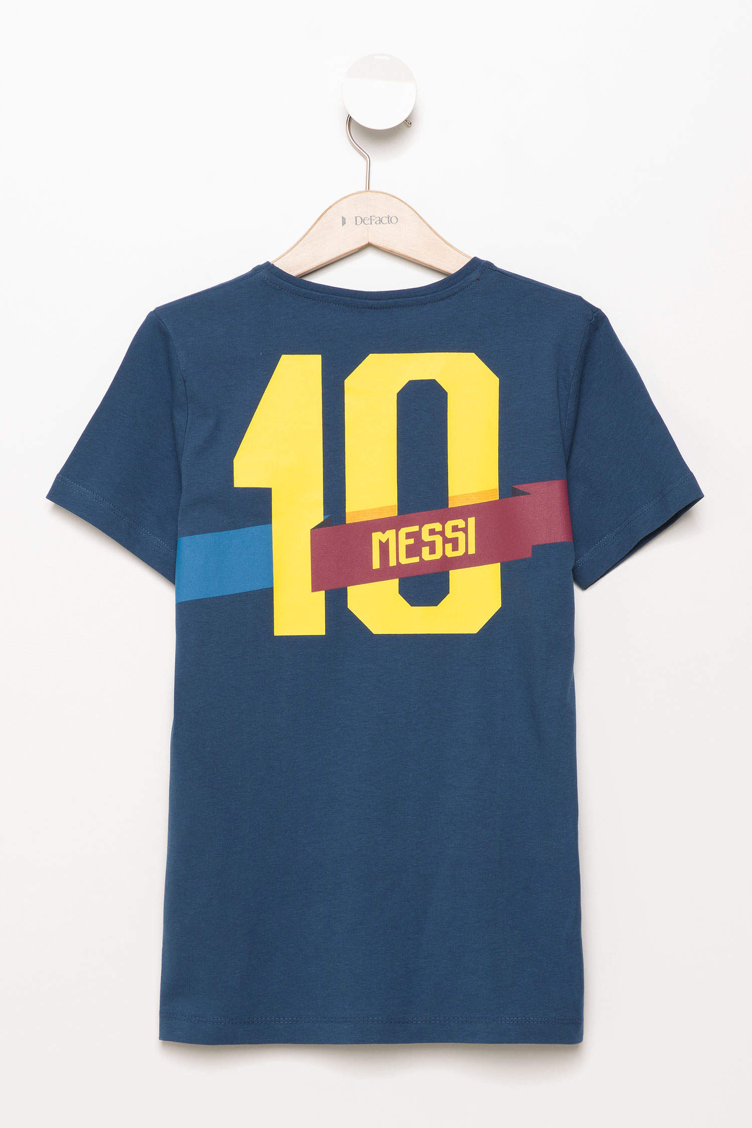 Defacto Barcelona Lisanslı Genç Erkek T-shirt. 2