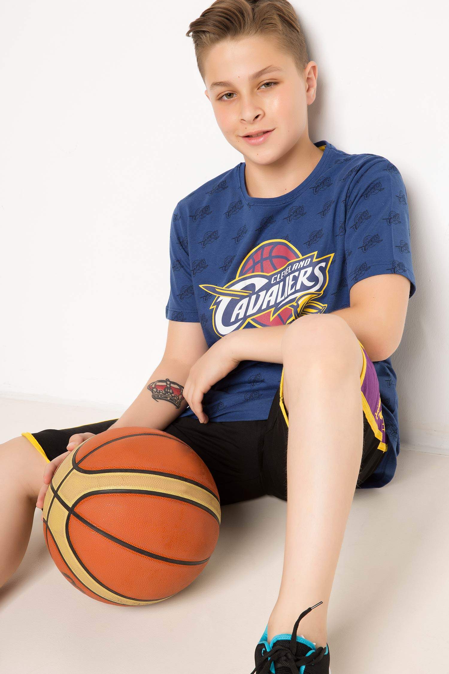 Defacto NBA Lisanslı Genç Erkek T-shirt. 2