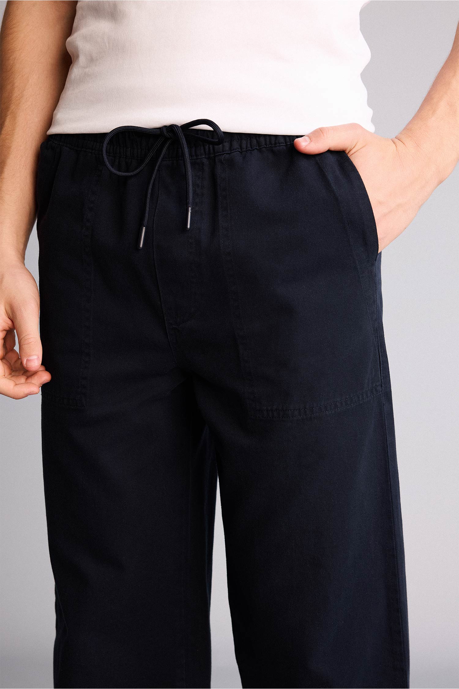 DeFacto %100 Pamuk Baggy Fıt Pantolon görsel 4