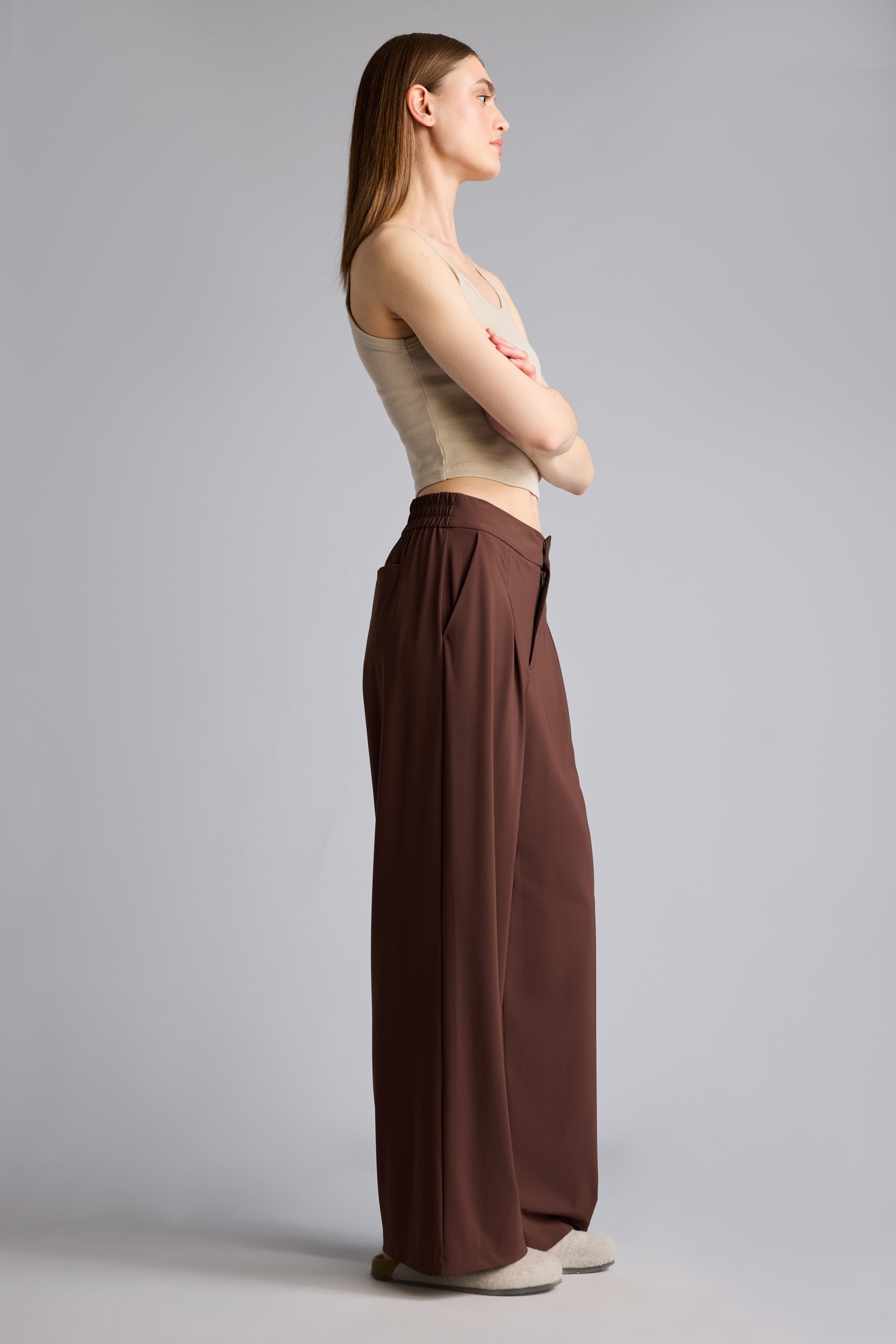 DeFacto Loungewear Pileli Pantolon görsel 2