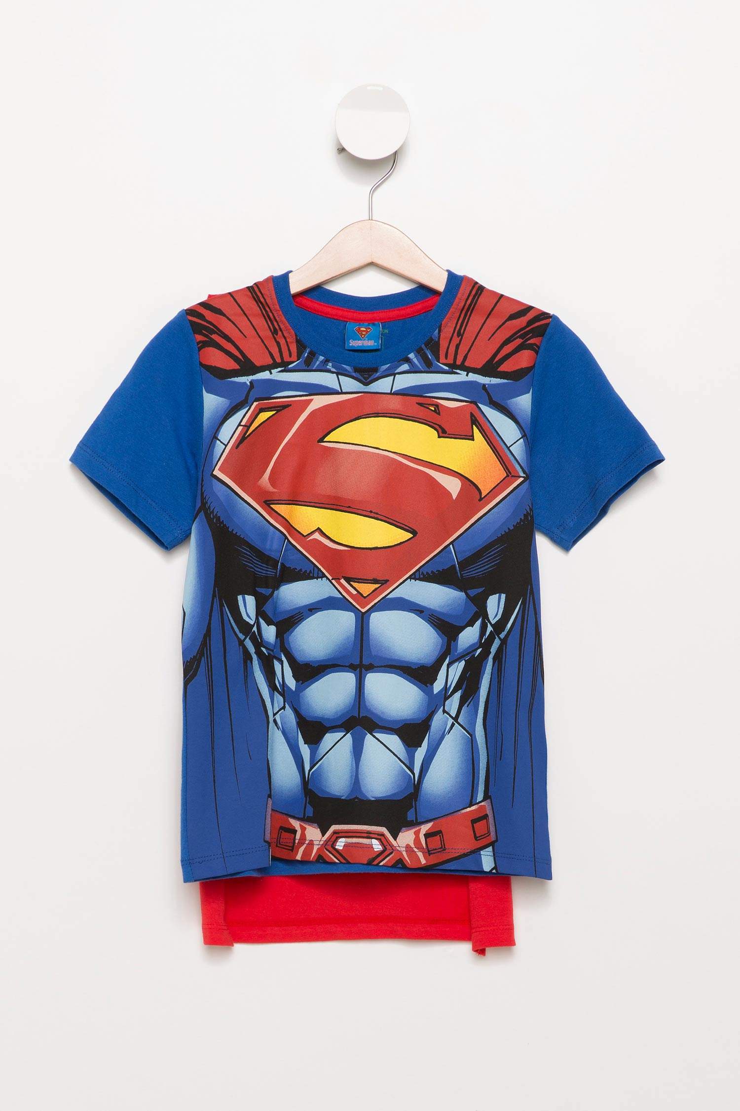 Defacto Superman Lisanslı Erkek Çocuk T-shirt. 1