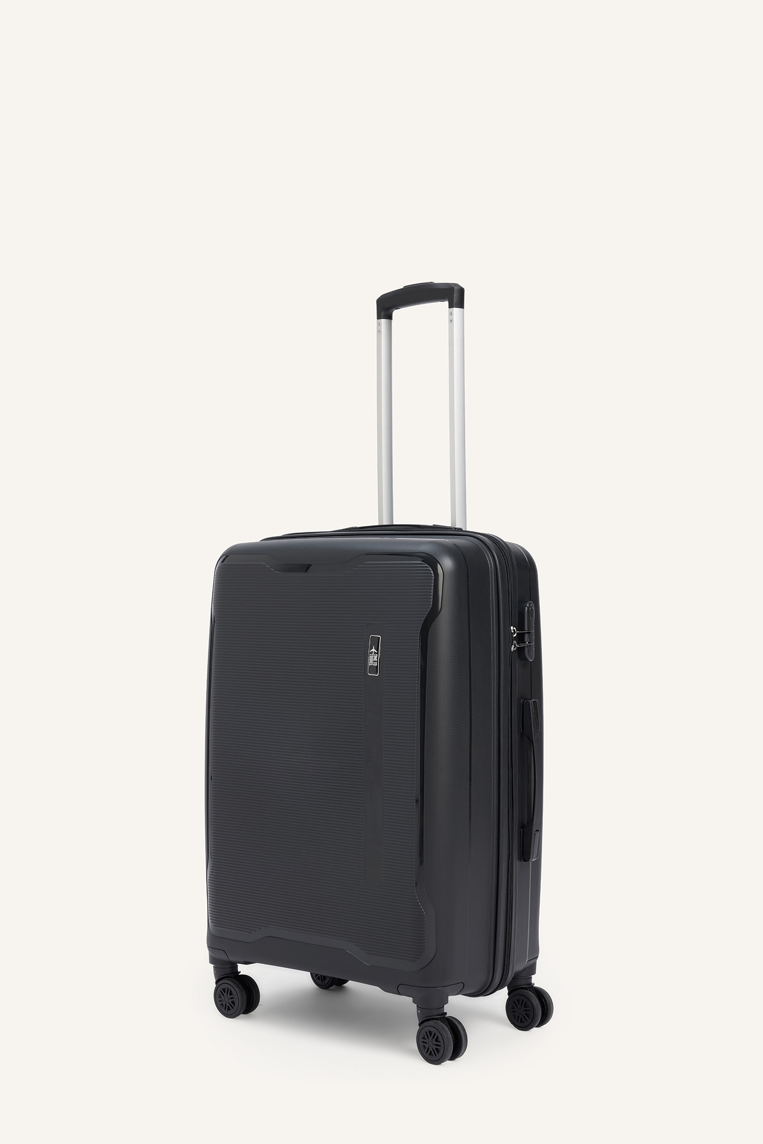 Black Man Unisex Medium Hard Shell Suitcase 3429025 | DeFacto