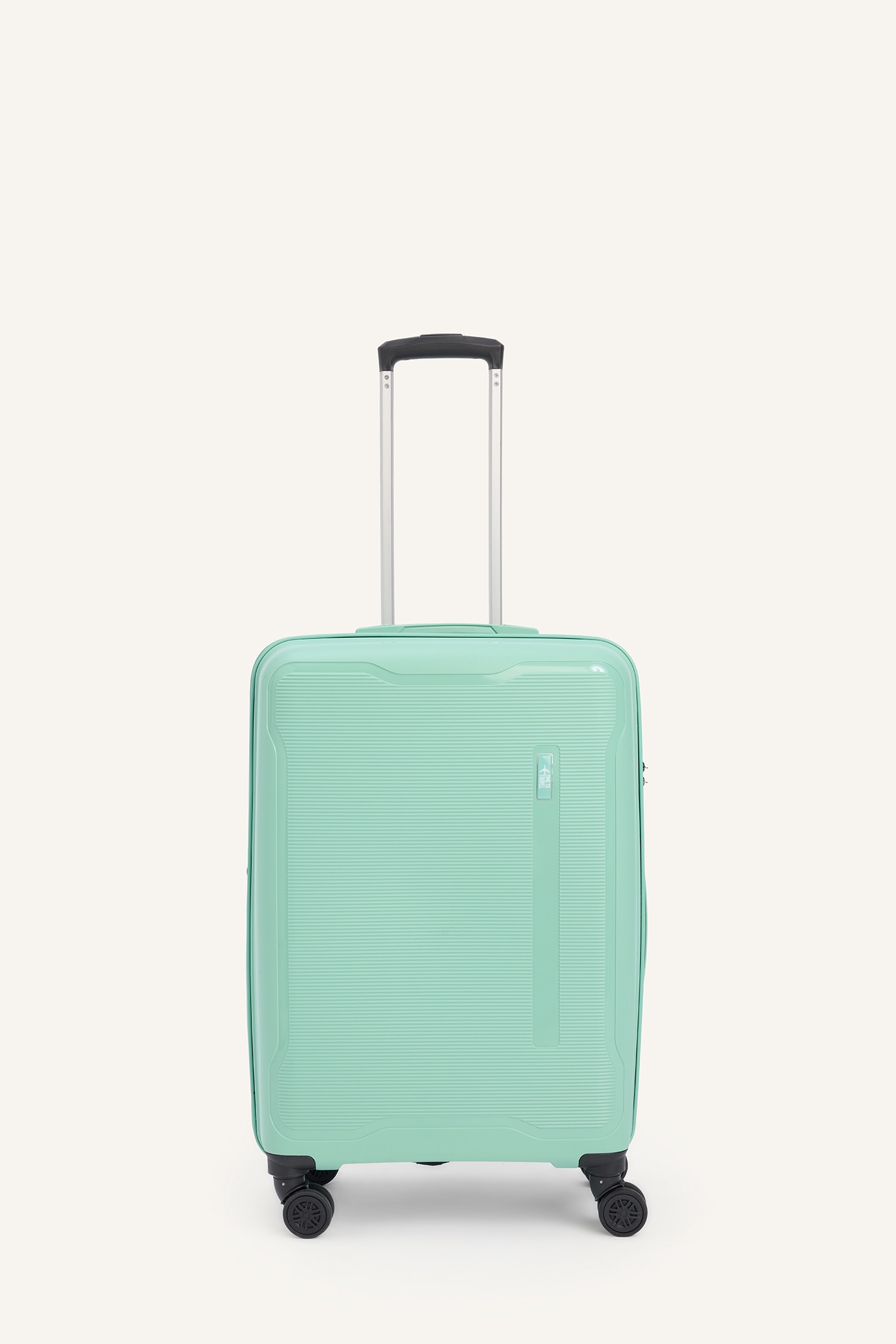 Turquoise Man Unisex Medium Hard-Shell Travel Suitcase 3428278