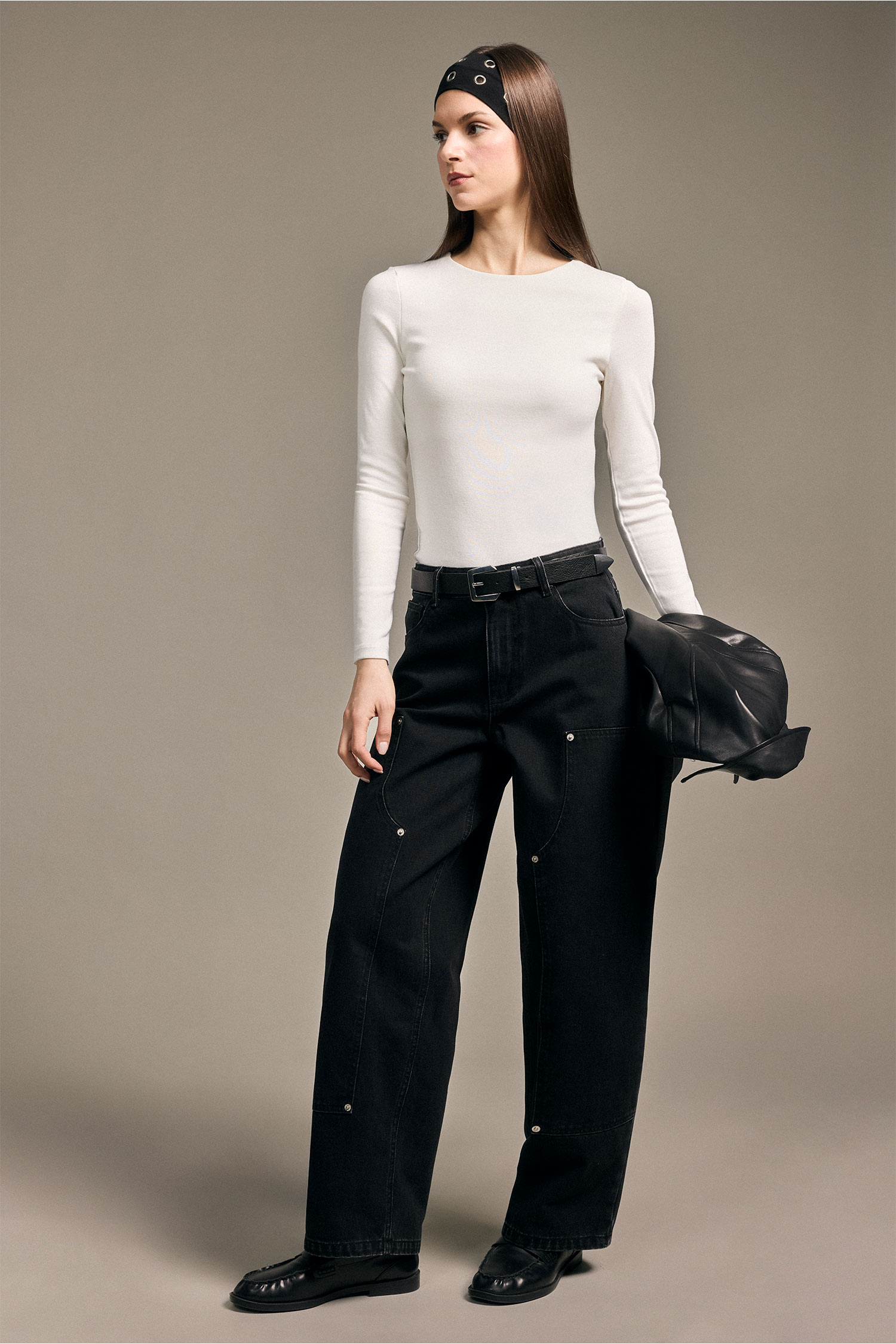 DeFacto %100 Pamuk Taş Detaylı Jean Pantolon
