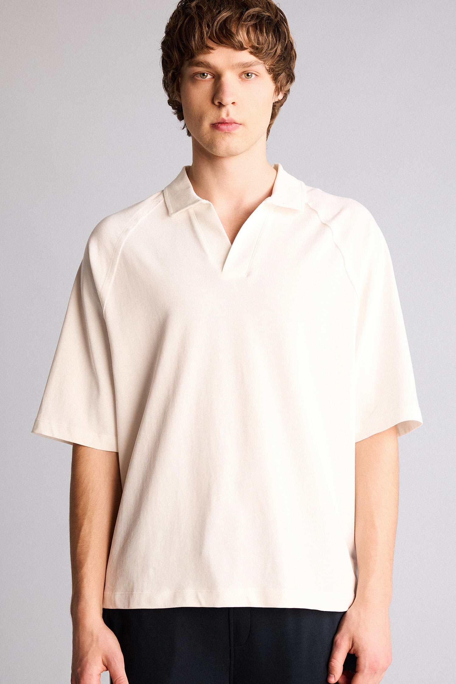 DeFacto %100 Pamuk Loose Fit Polo Tişört