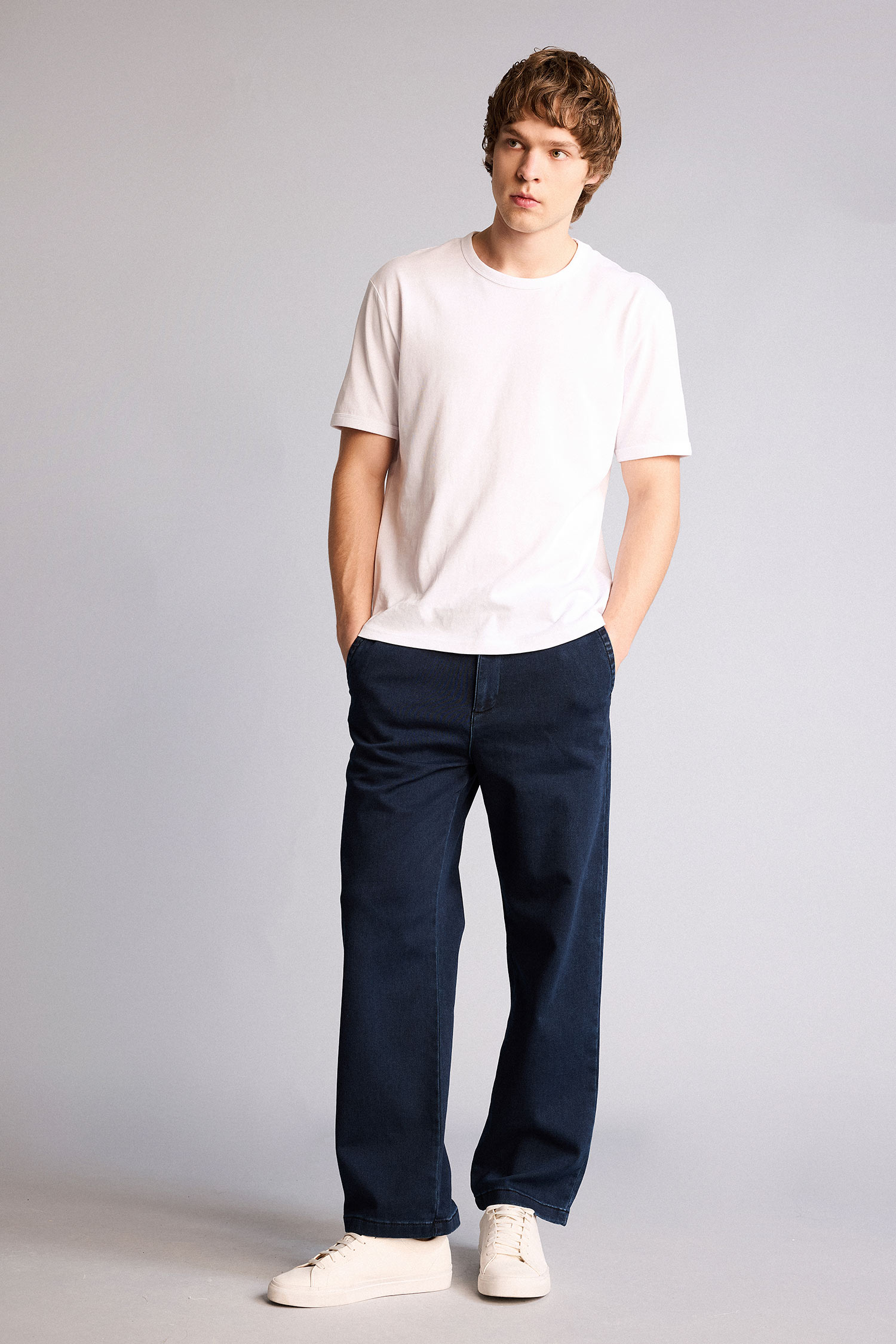 DeFacto Ultra Yumuşak Yumuşak Dokulu Wide Leg Jean Pantolon görsel 2