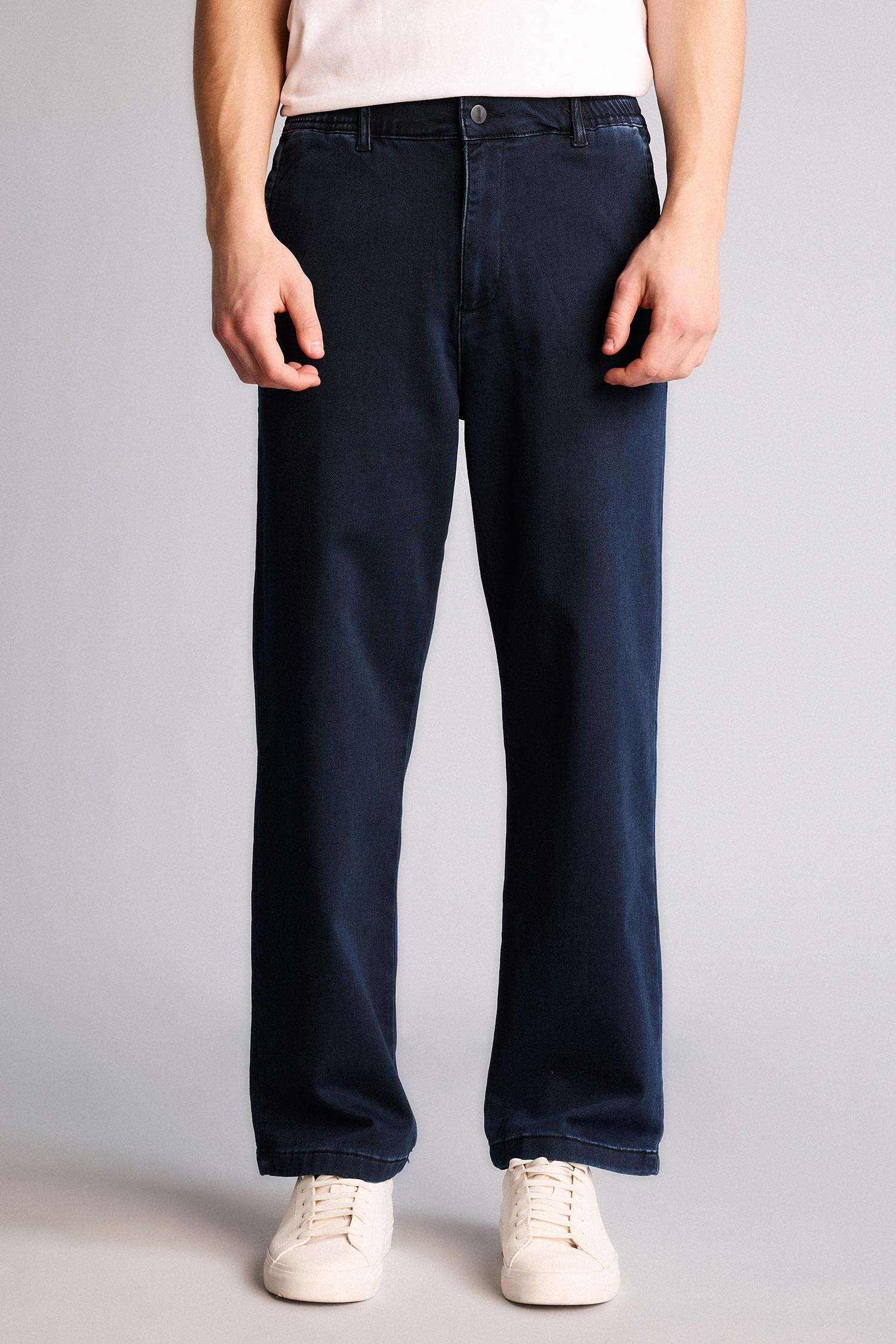 DeFacto Ultra Yumuşak Yumuşak Dokulu Wide Leg Jean Pantolon görsel 3