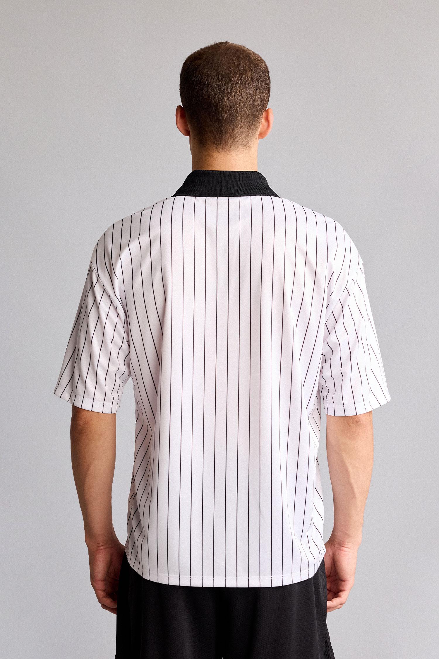 DeFacto Çabuk Kuruyan Boxy Fit Polo Tişört görsel 6