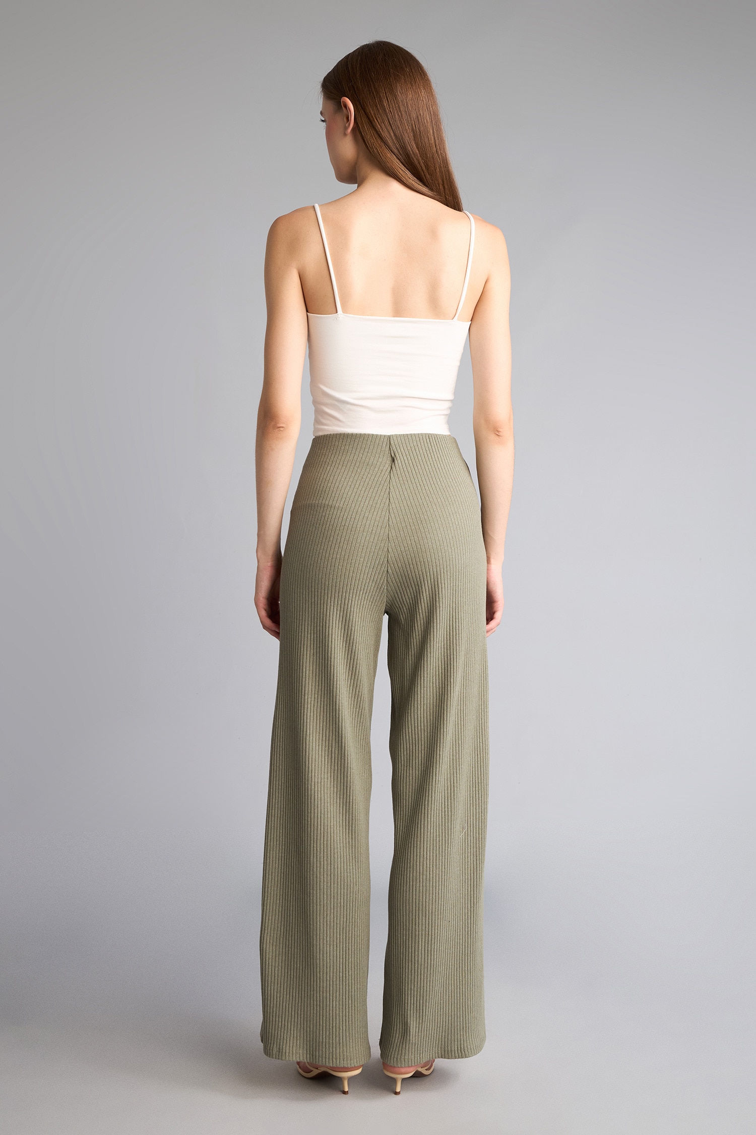 DeFacto Straight Fit Fitilli Pantolon görsel 5