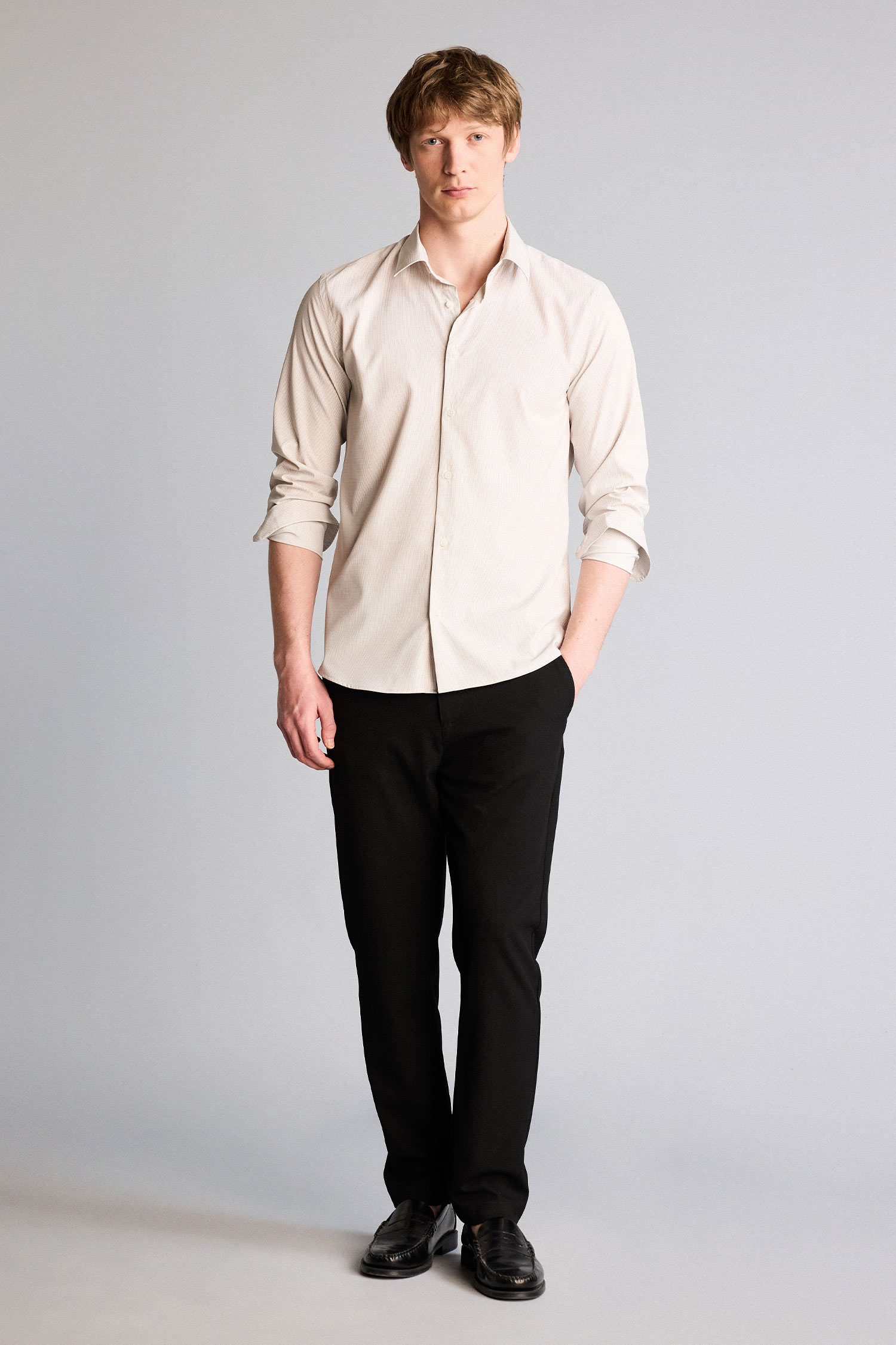 DeFacto Slim Fit Uzun kollu Gömlek görsel 2