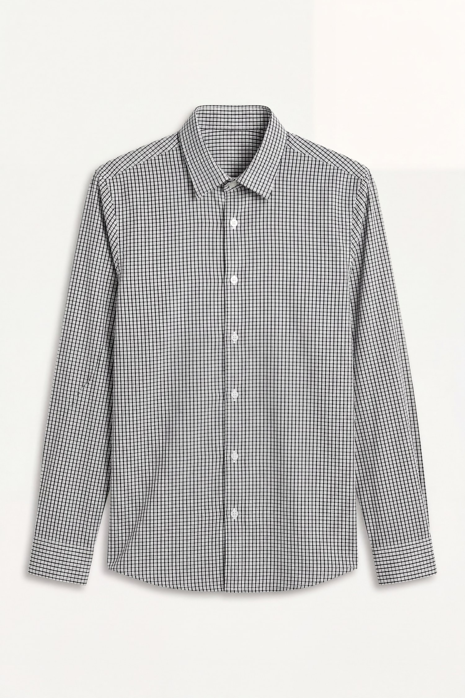 DeFacto Slim Fit Uzun kollu Poplin Baskılı Gömlek görsel 6