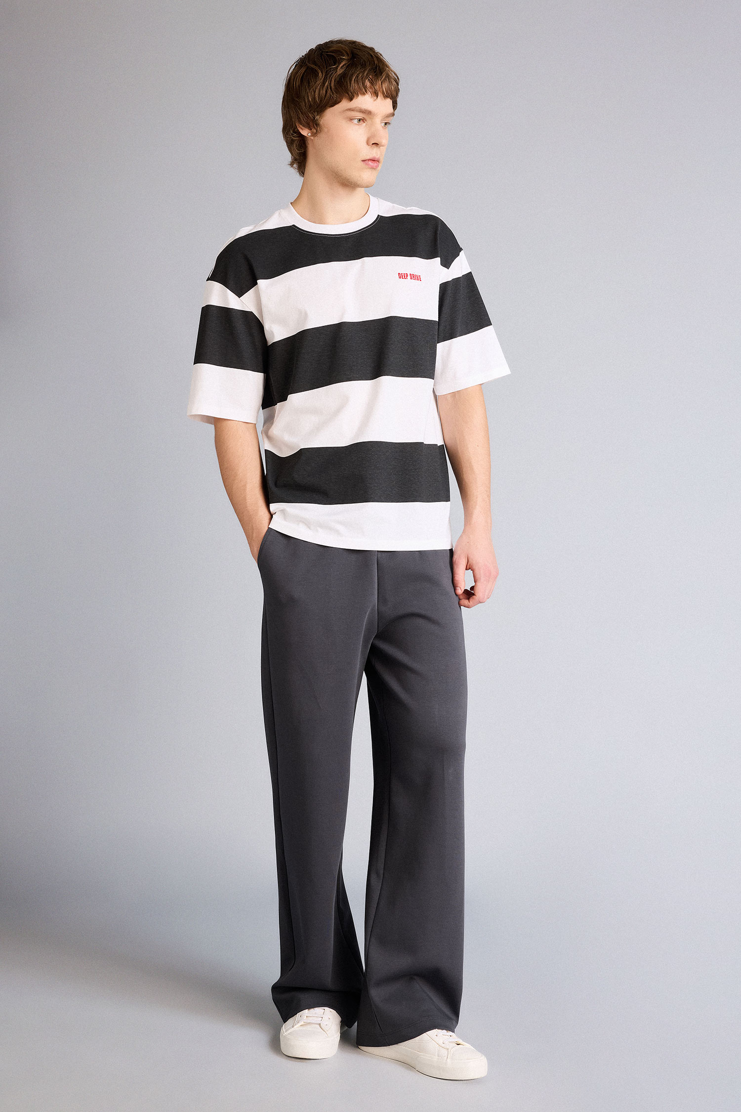 DeFacto BAGGY FIT Geniş Paça Pantolon görsel 2