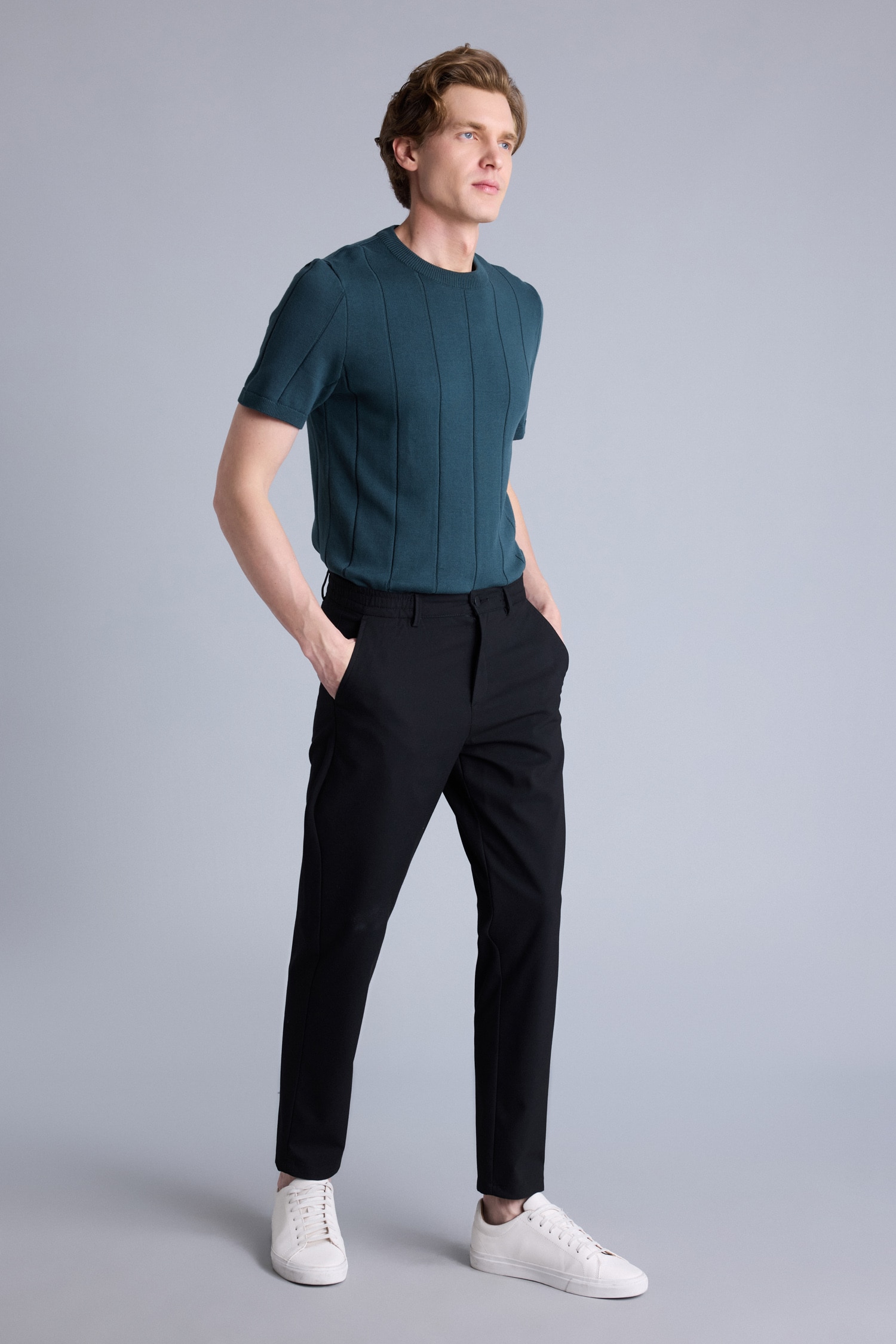 DeFacto Tailored Fit Dokuma Pantolon