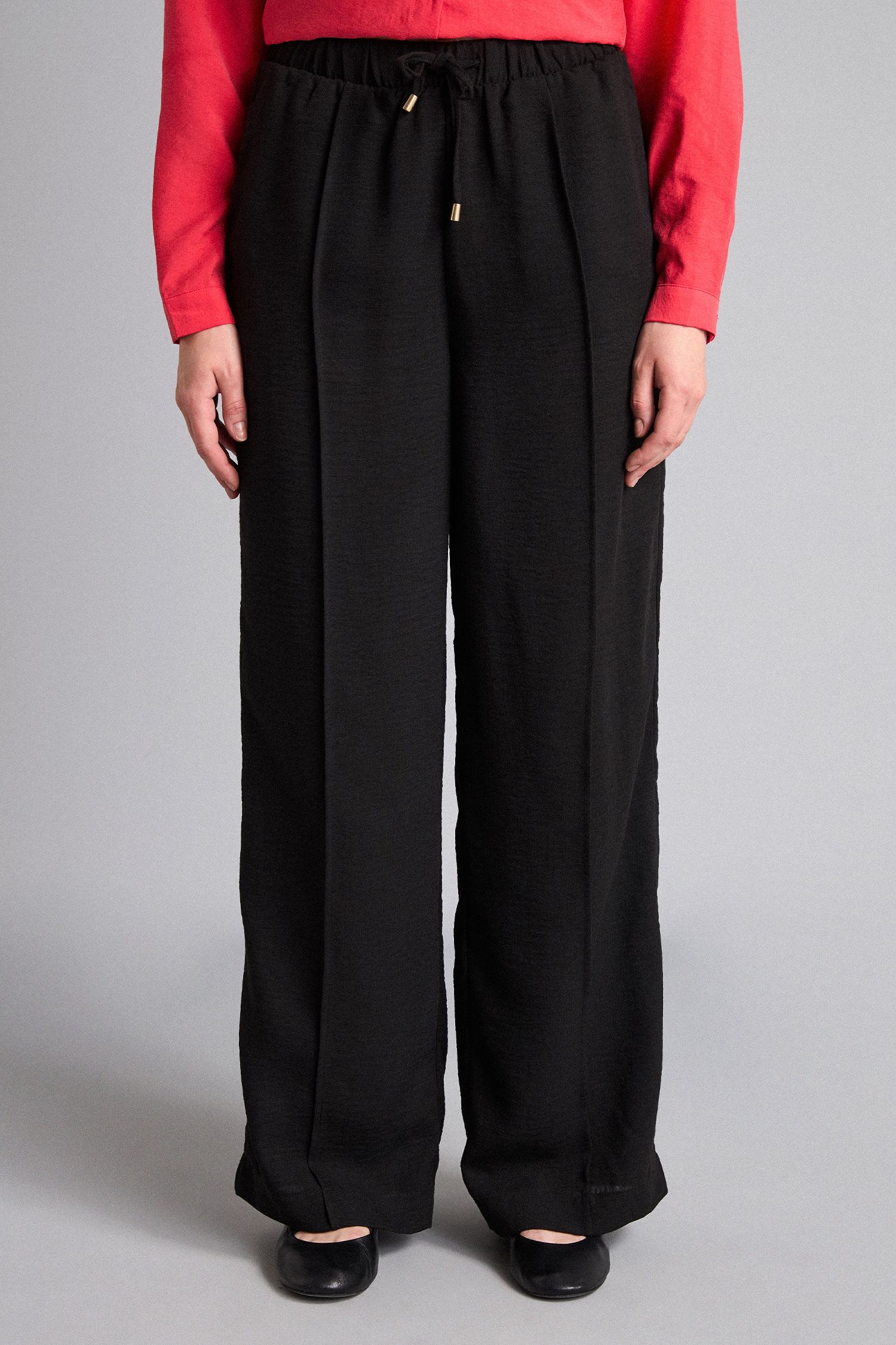 DeFacto Regular Fit Wide Leg Pantolon görsel 3