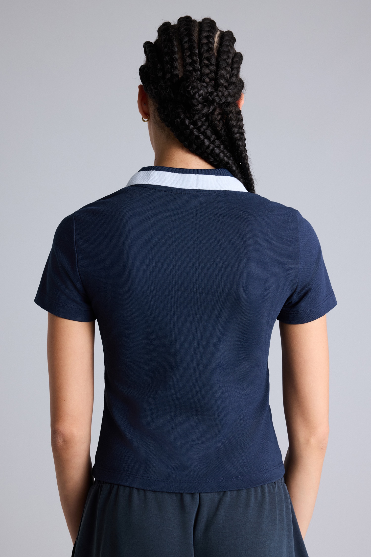 DeFacto Pamuklu Slim Fit Polo Tişört görsel 5
