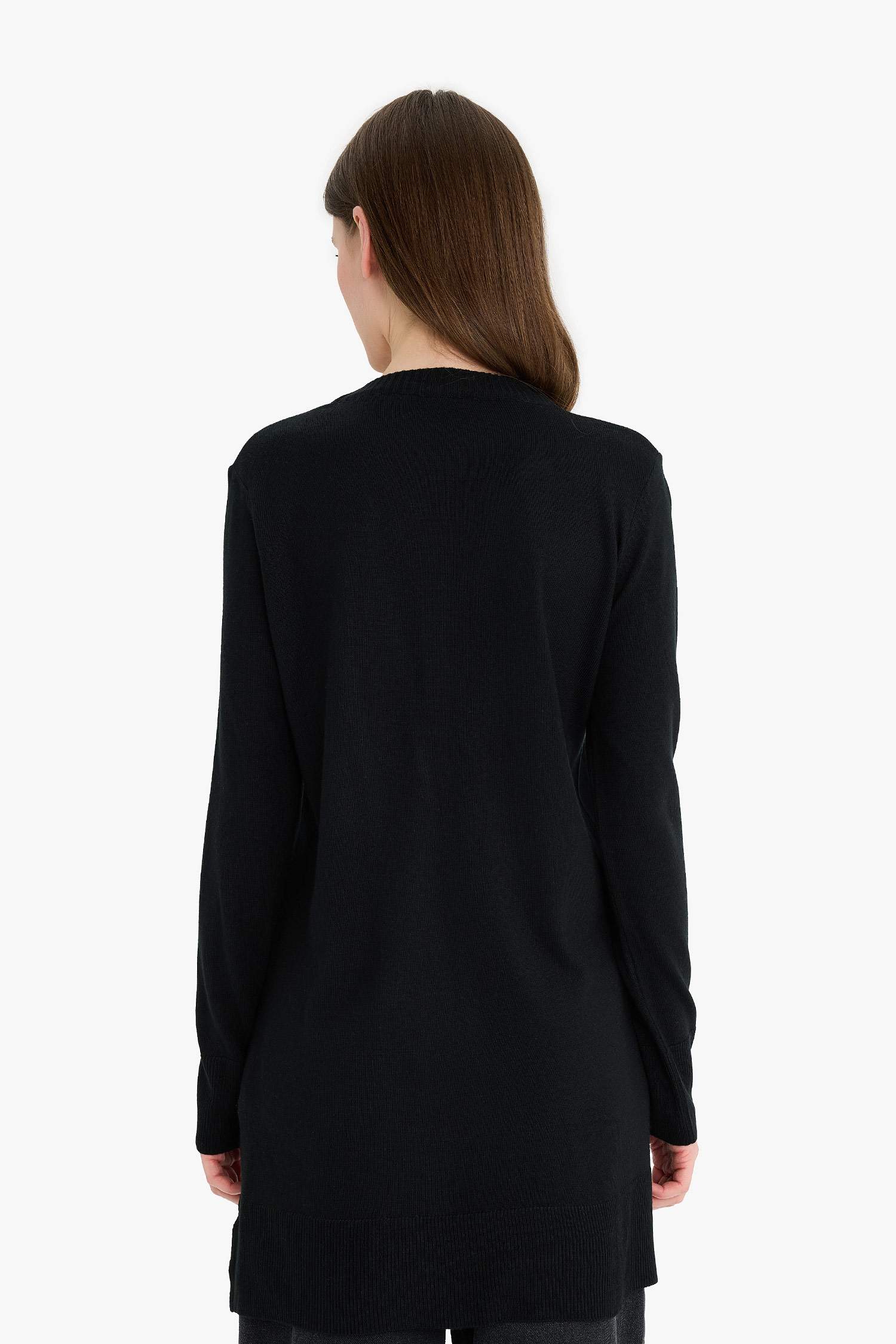 Regular Fit Crew Neck Tunic