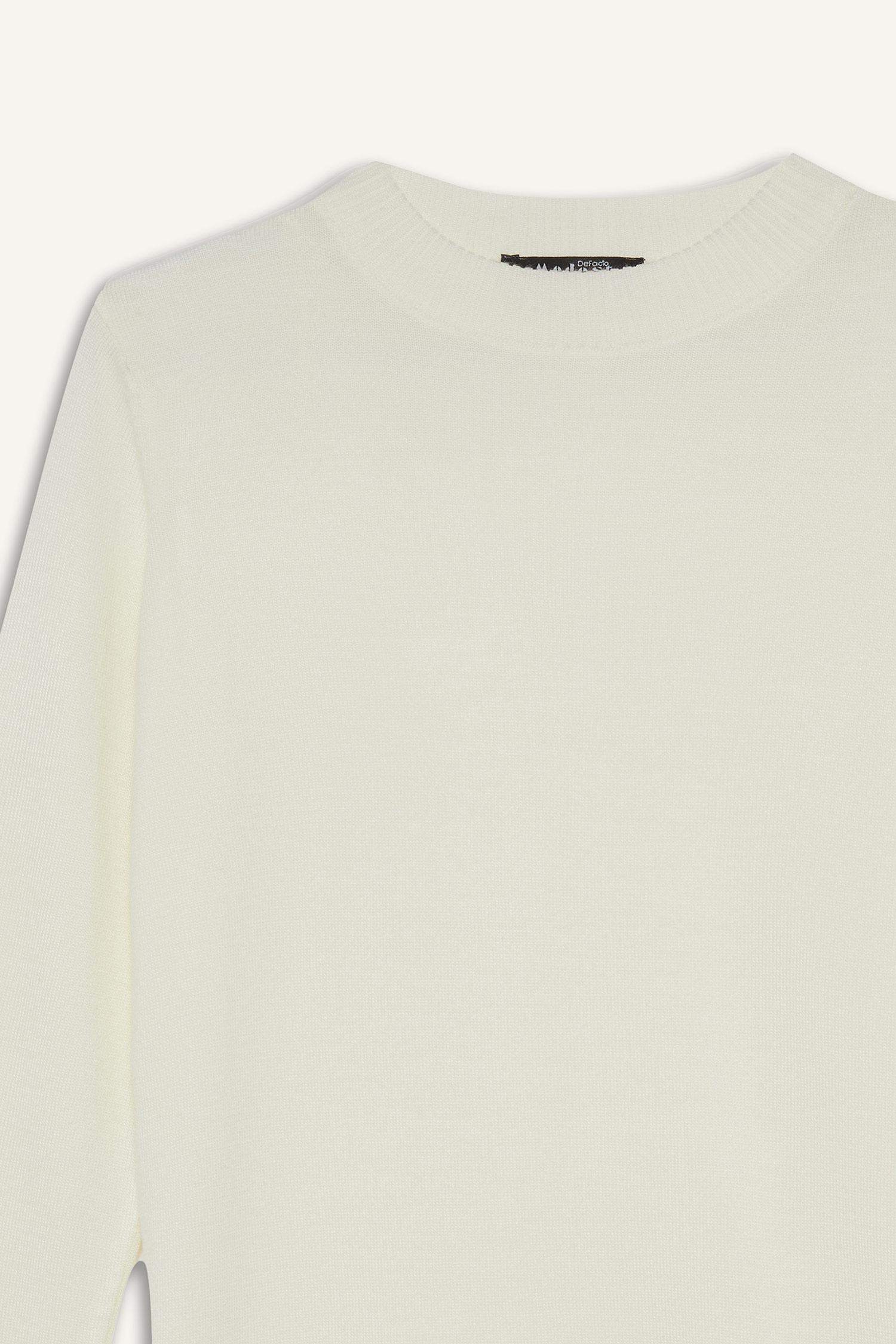 Regular Fit Crew Neck Tunic