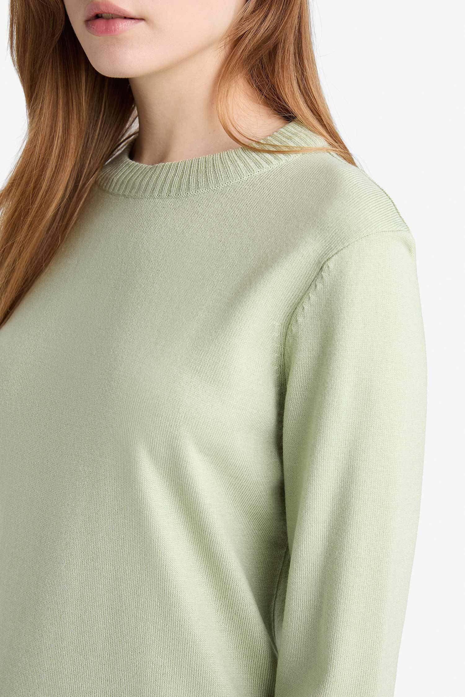 Regular Fit Crew Neck Tunic