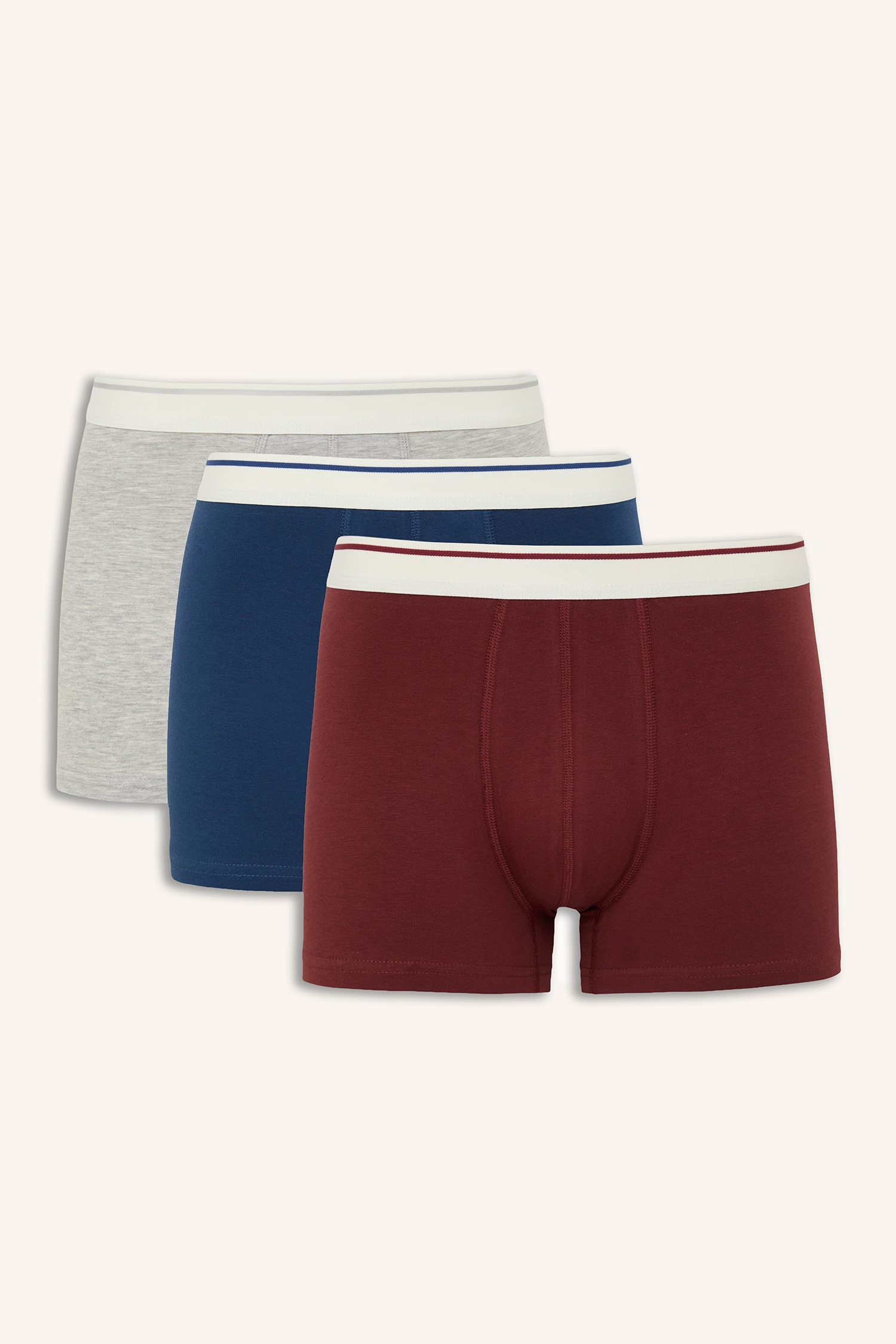 DeFacto Regular Fıt 3'lü Boxer