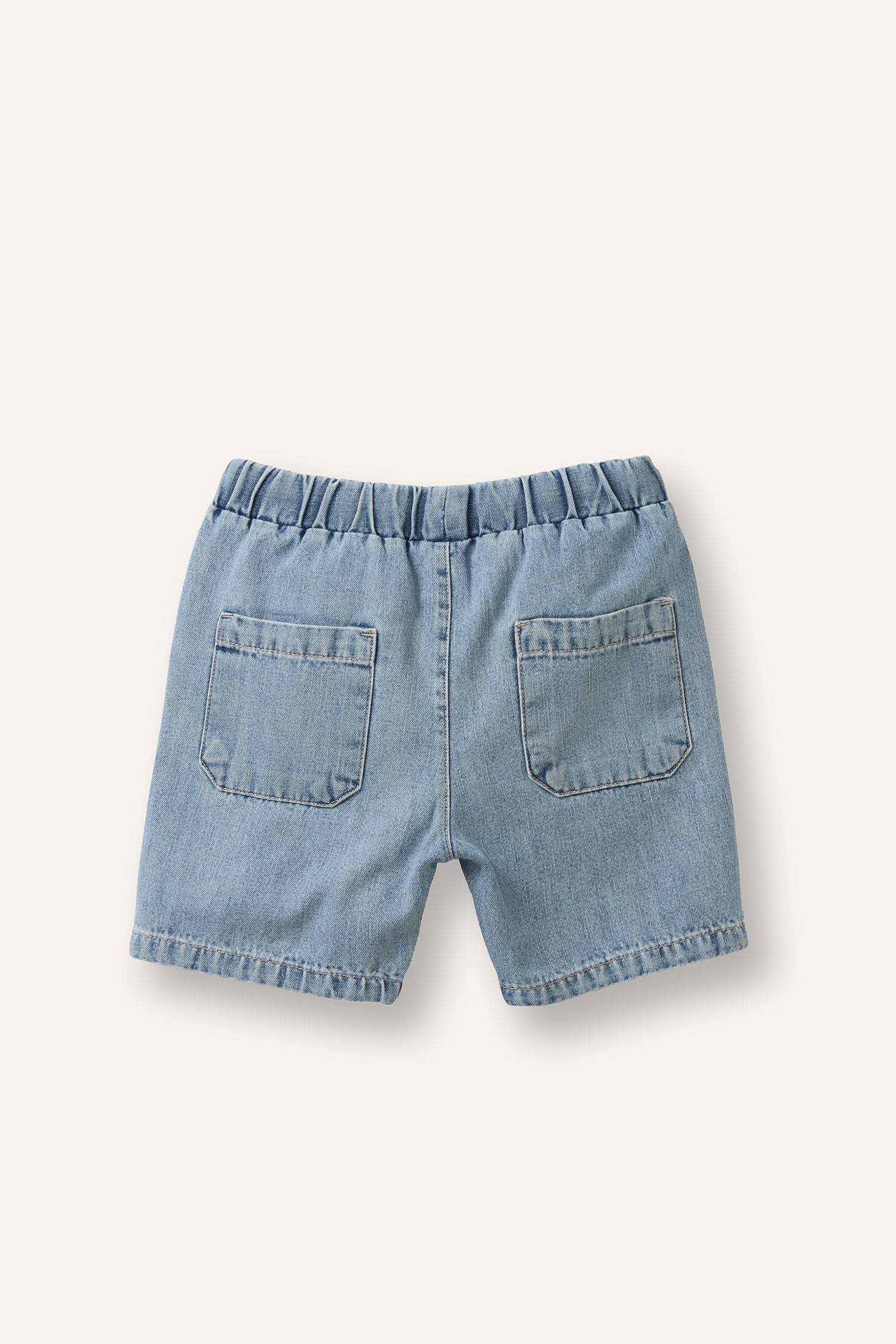 Blue BABY BOY Baby Boy Regular Fit Elastic Band Shorts 3513378
