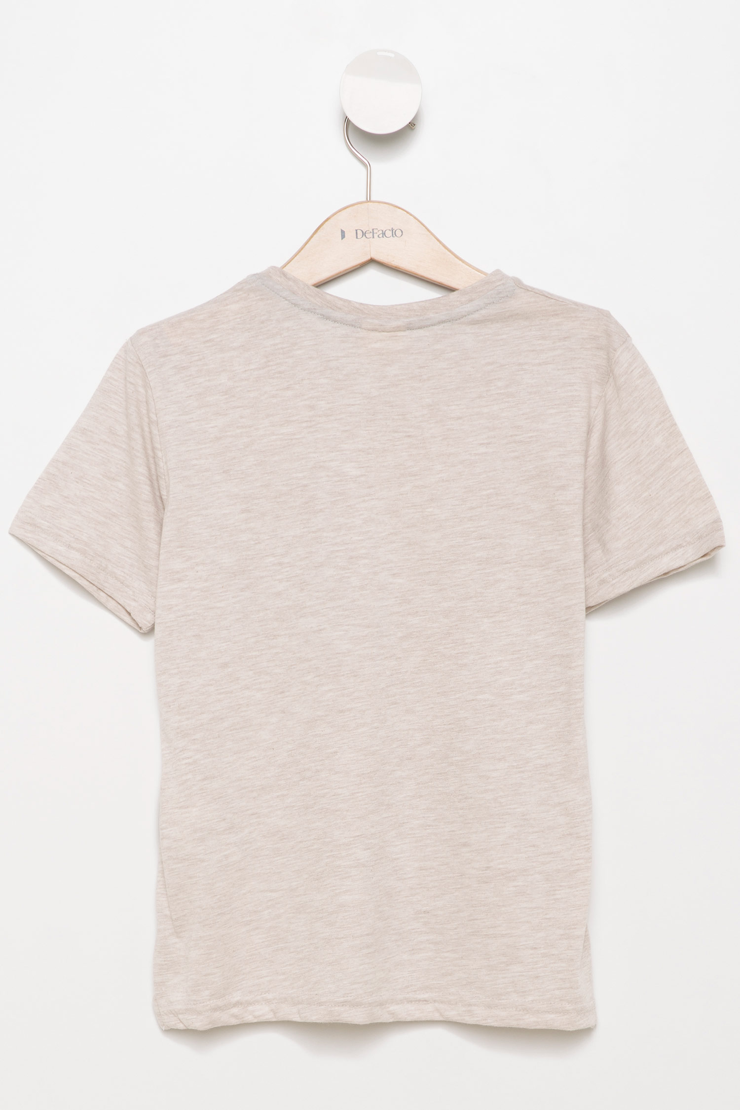 Defacto Fermuar Cepli Genç Erkek T-shirt. 2