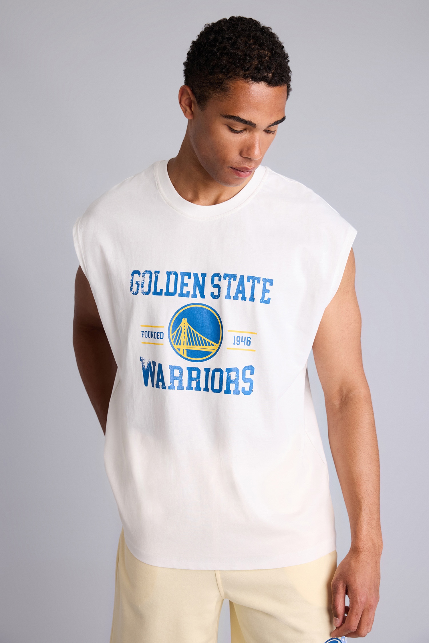 DeFacto %100 Pamuk NBA Oversize Atlet