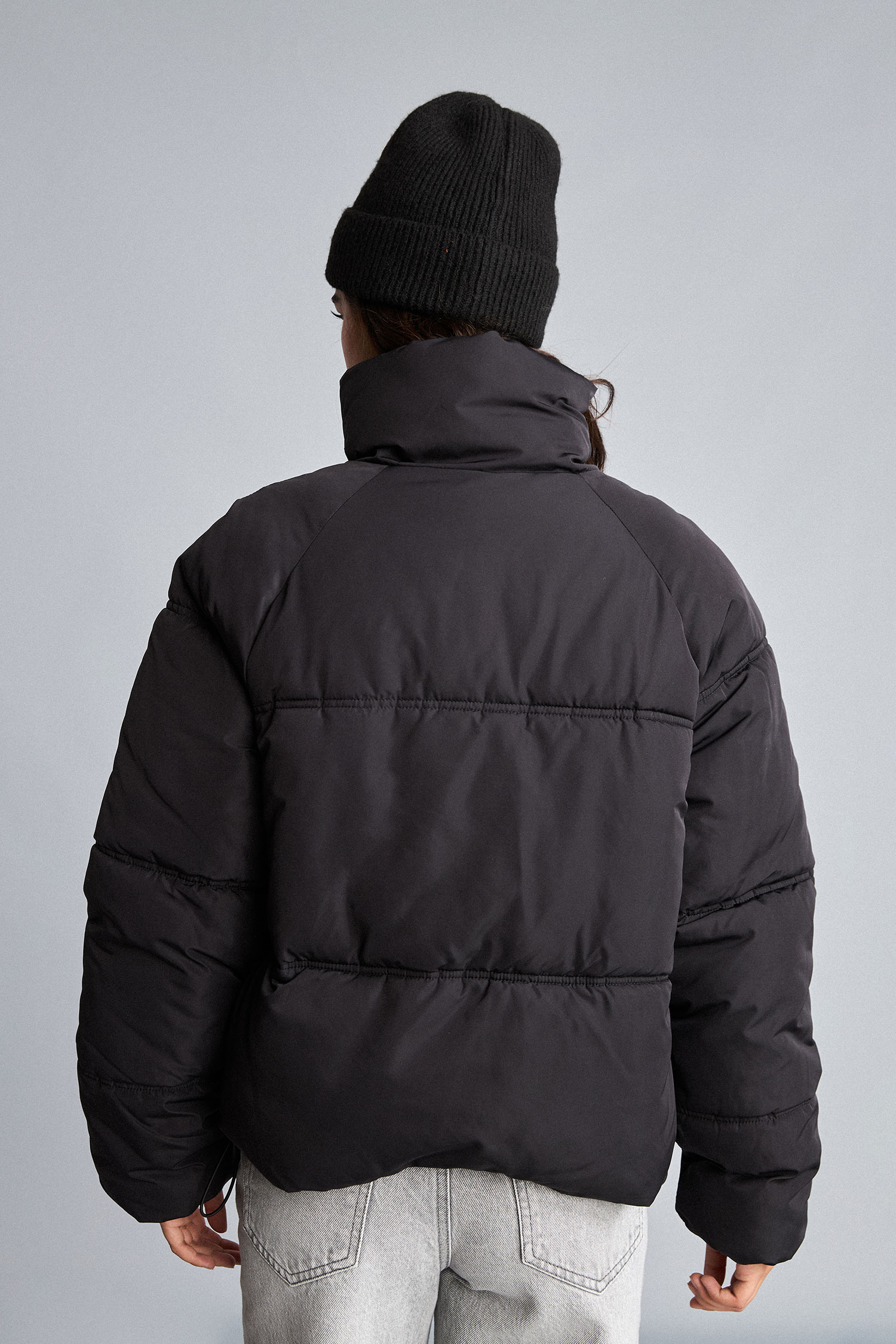 DeFacto Regular Fit Şişme Mont görsel 5