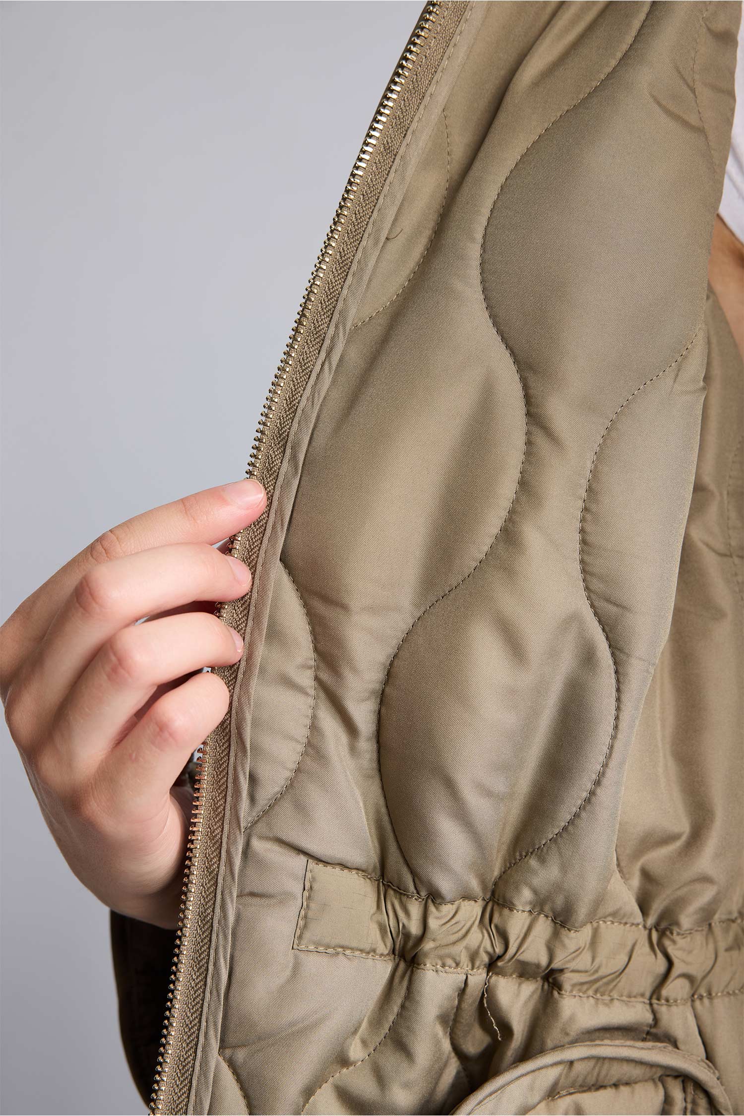 DeFacto Regular Fit Su İtici Kapitone Mont görsel 6