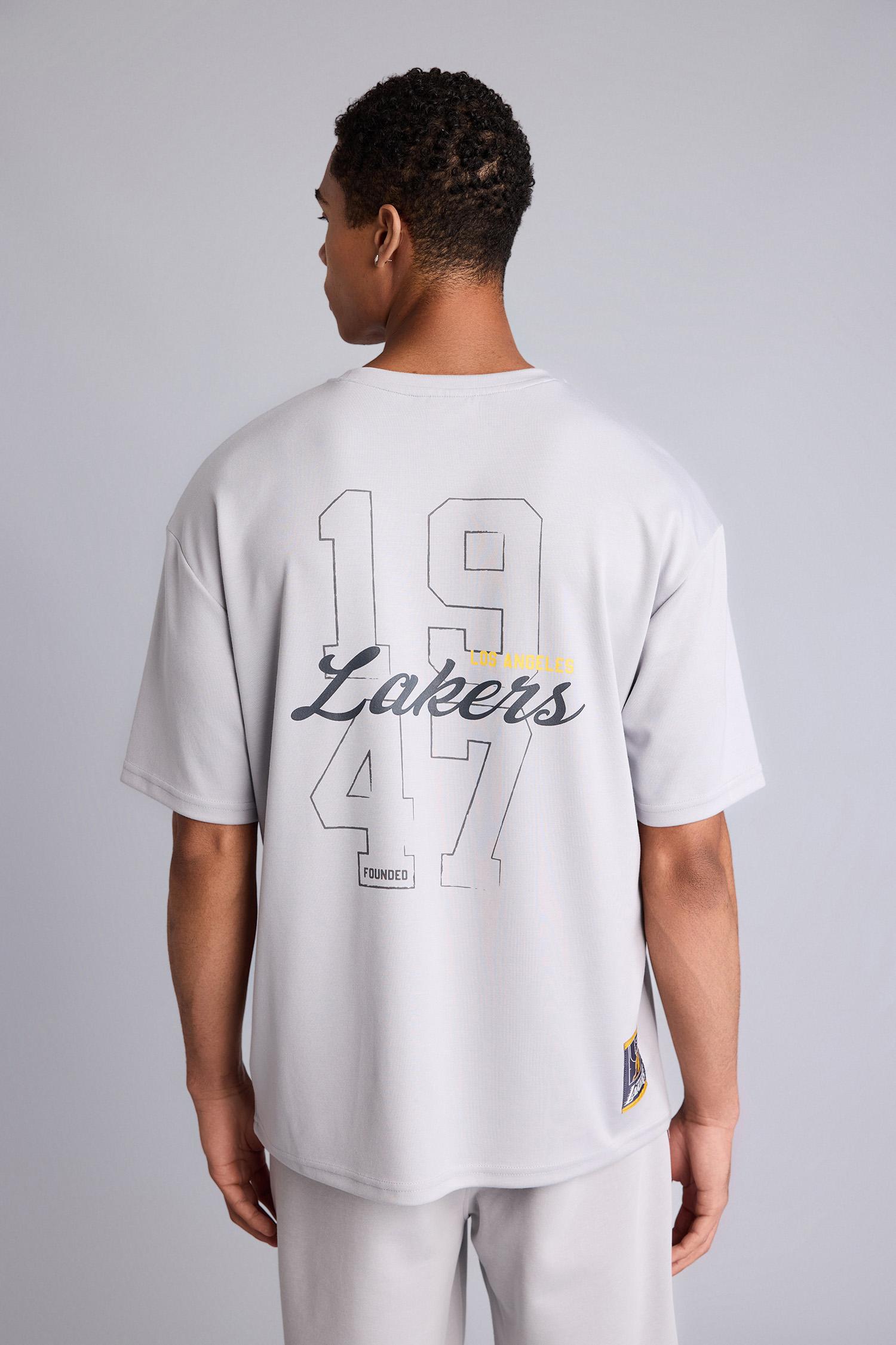 DeFacto NBA Relaxed Fit Kısa kollu Tişört görsel 7