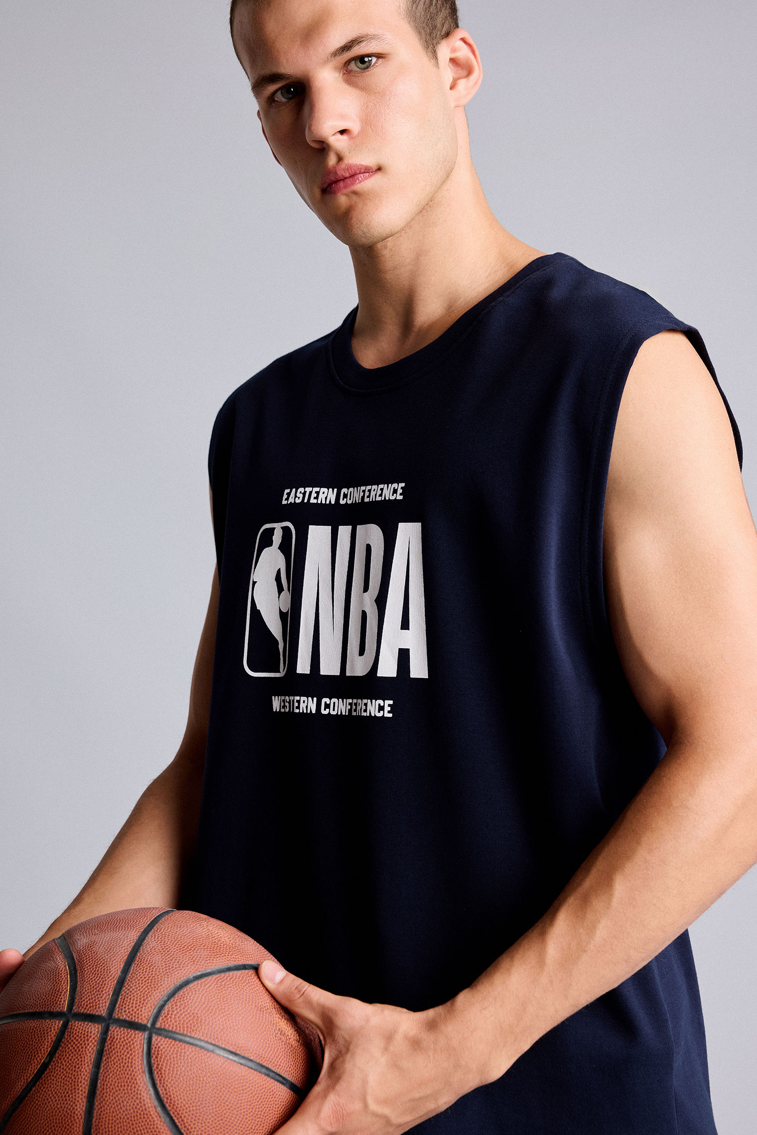 DeFacto %100 Pamuk NBA Boxy Fıt Atlet
